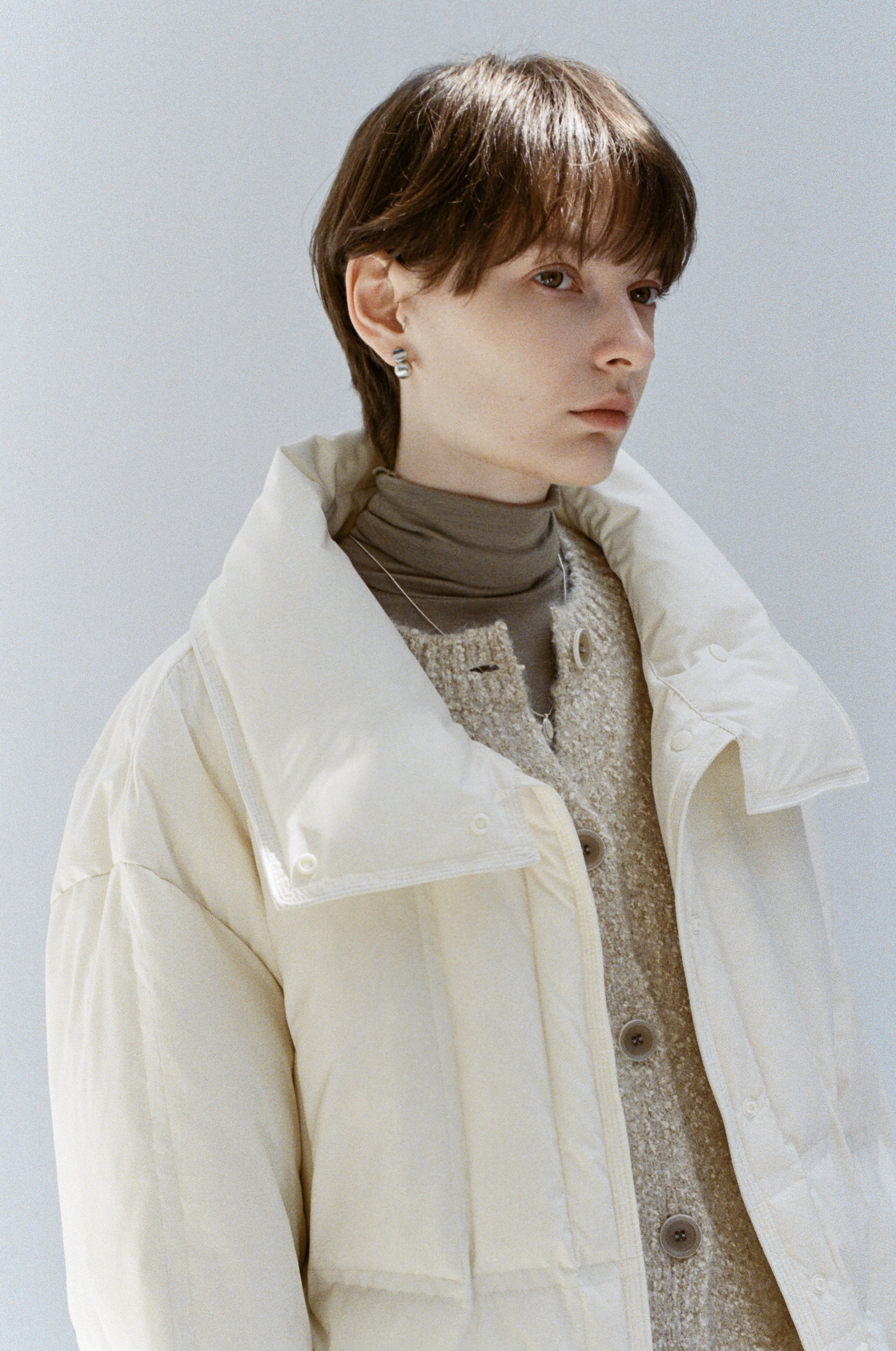 LIGHT WARM LAPEL DOWN