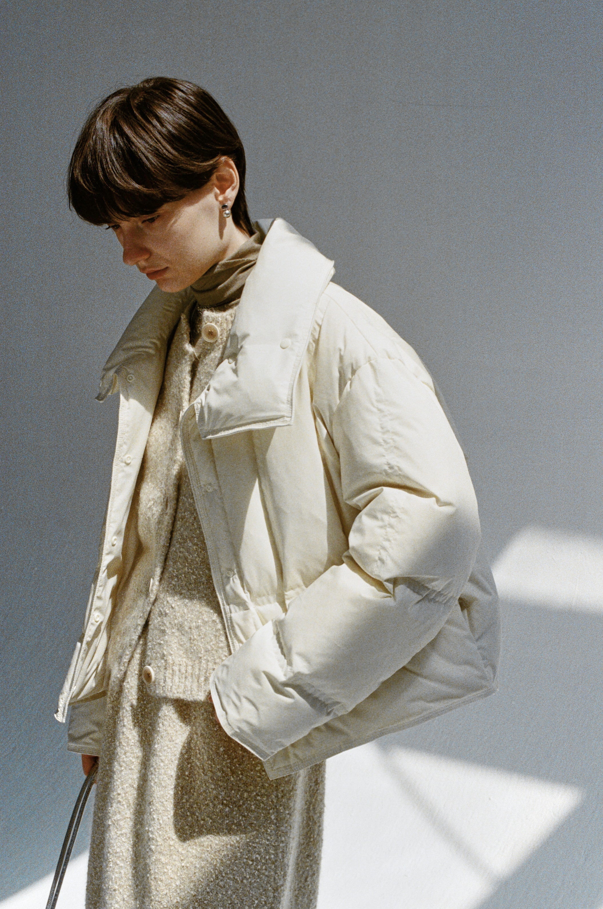 LIGHT WARM LAPEL DOWN
