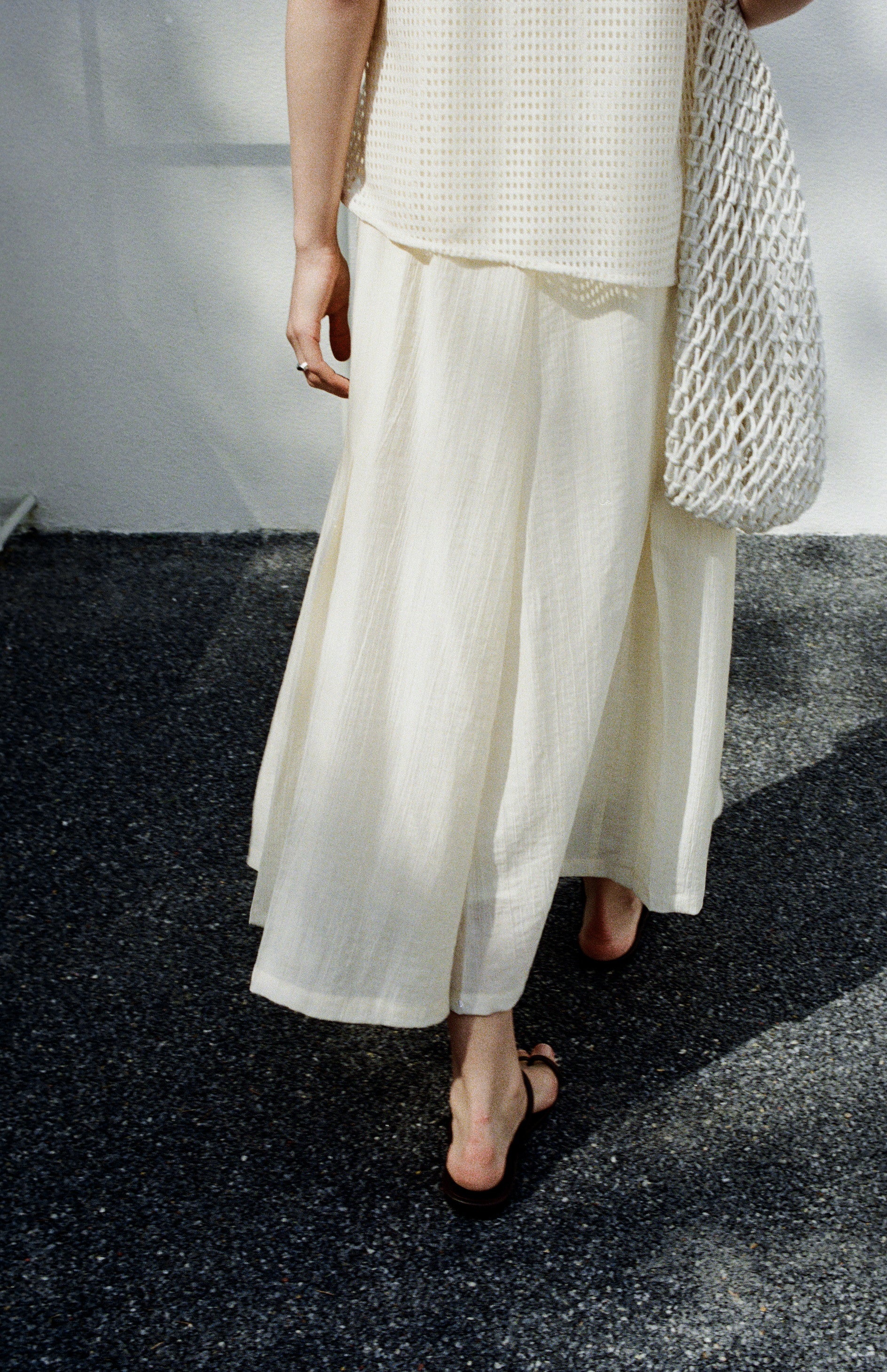 MESH LAYERED CAMISOLE DRESS / メッシュレイヤードキャミソールワンピース