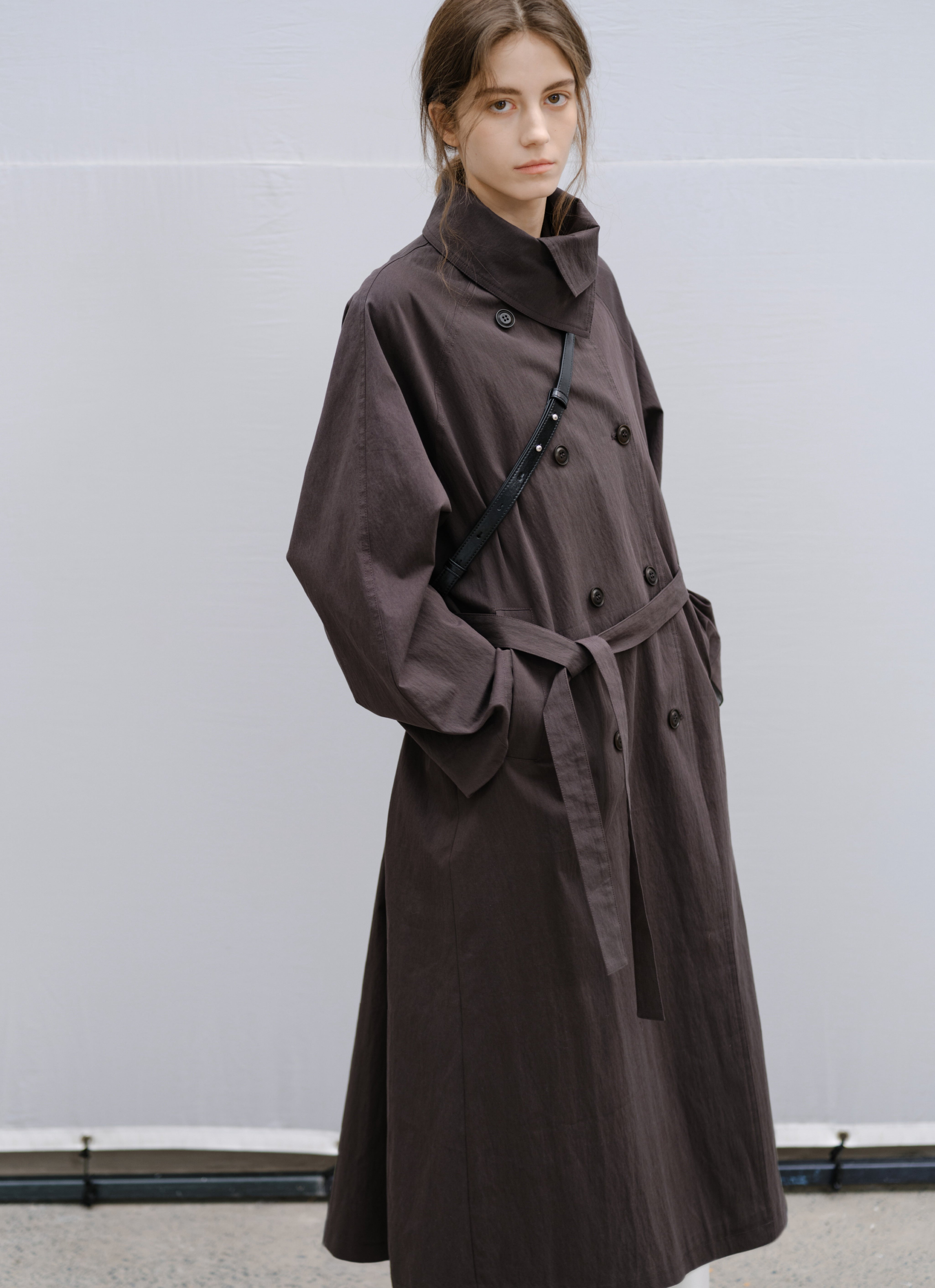 NATURAL COLOR LONG TRENCH / ナチュラルカラーロングトレンチ