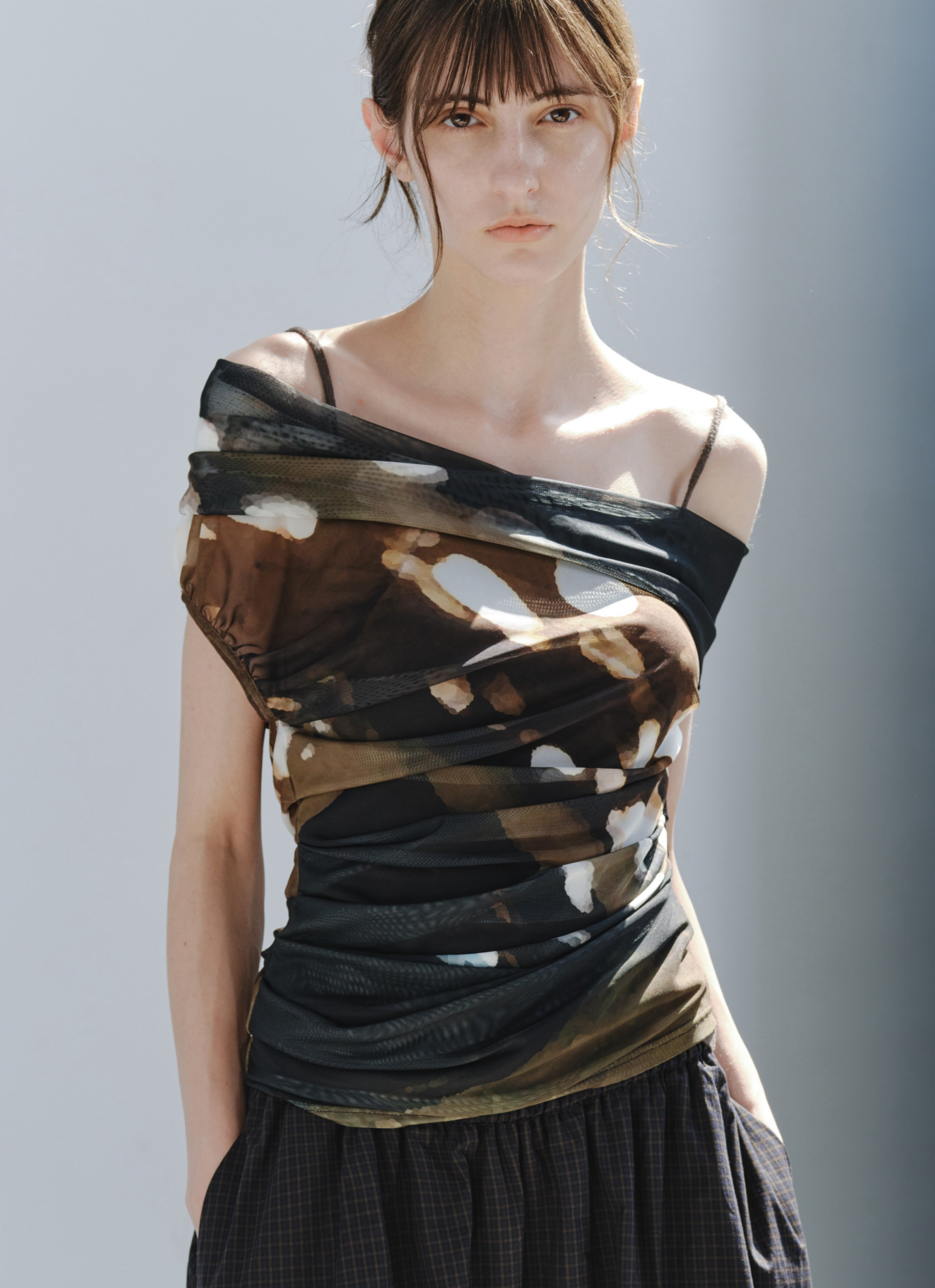 LIGHT SHADOW MESH TOP / ライトシャドウメッシュトップ