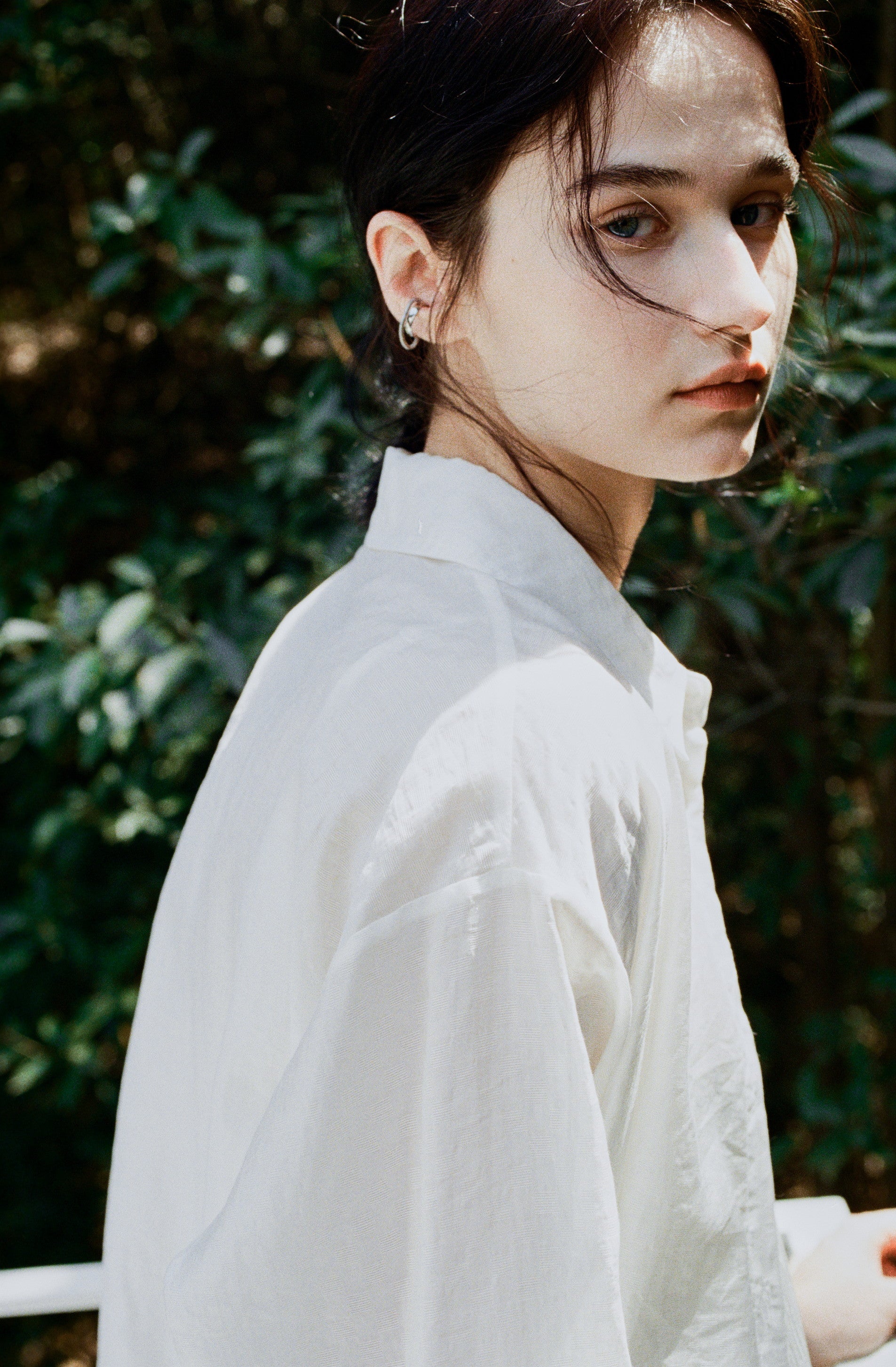 AIRY SHEER COVER SHIRT / エアリーシアーカバーシャツ