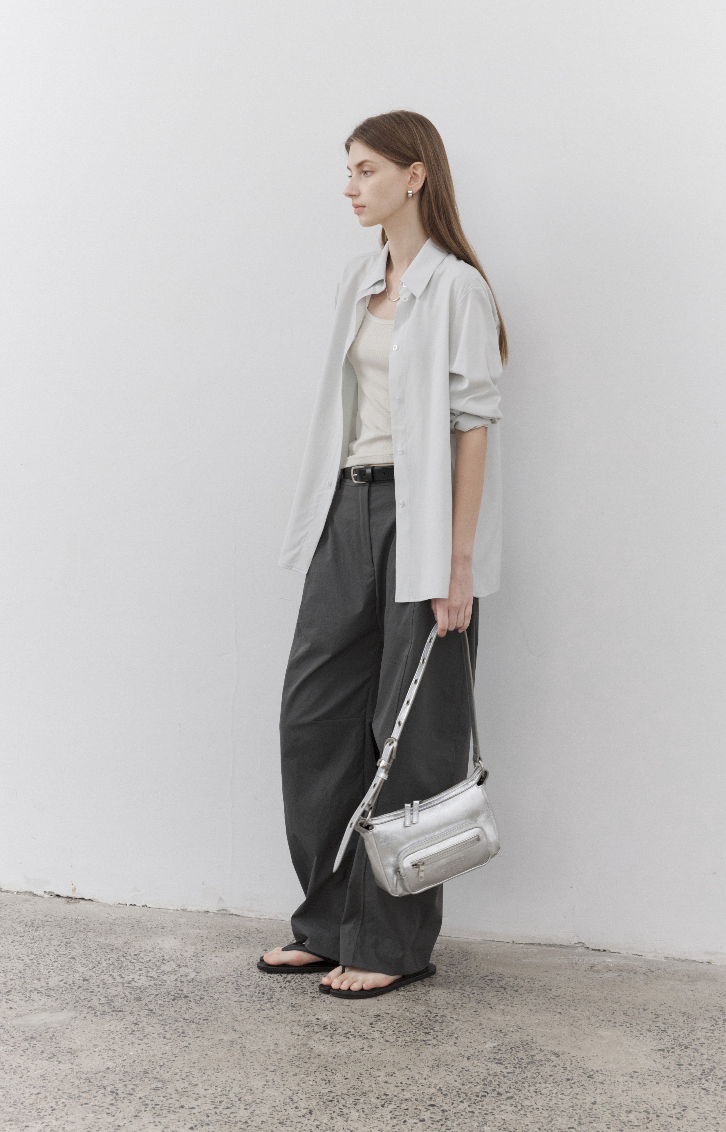 EDGE SILHOUETTE COLOR SHIRT