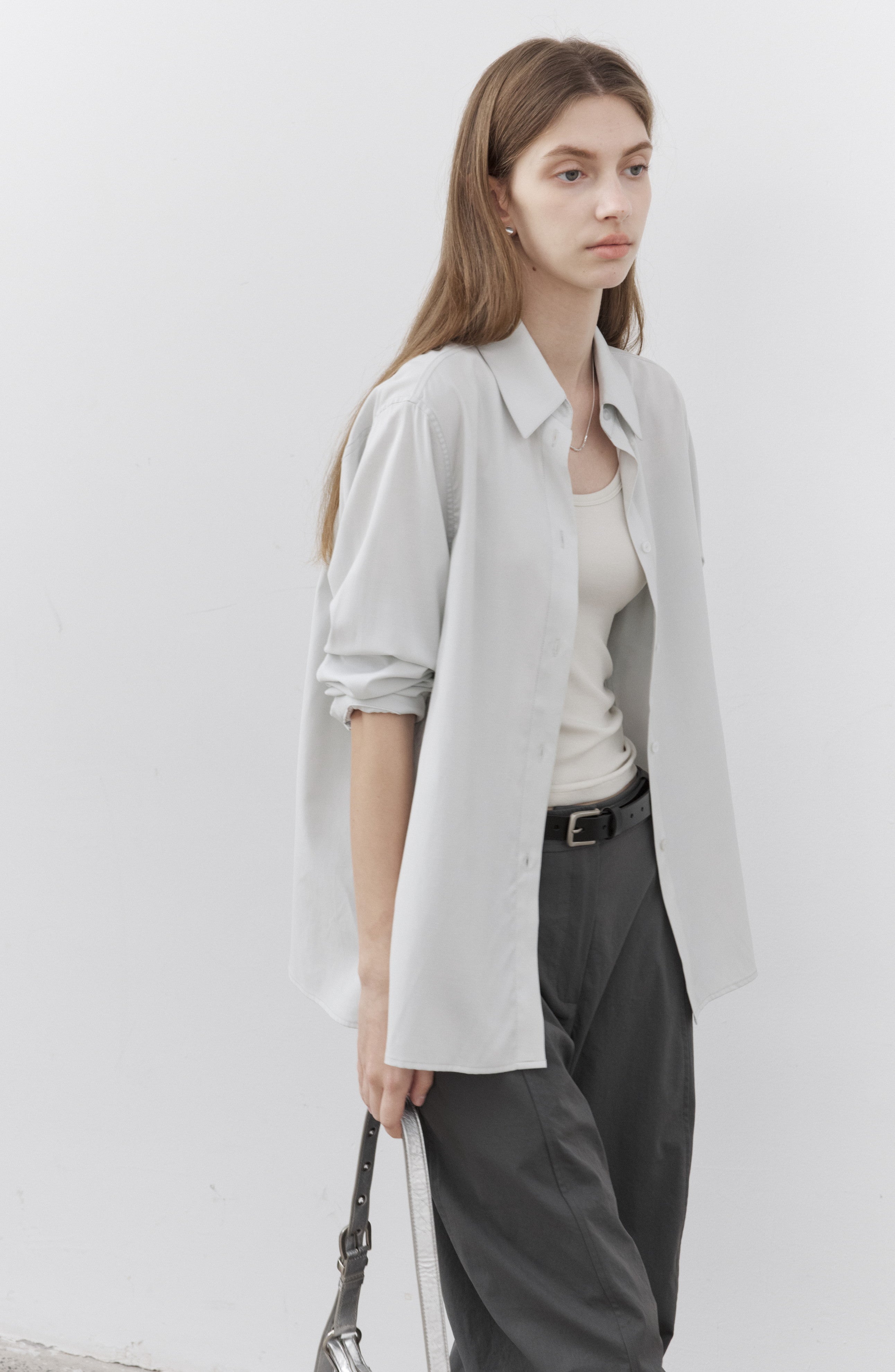 EDGE SILHOUETTE COLOR SHIRT