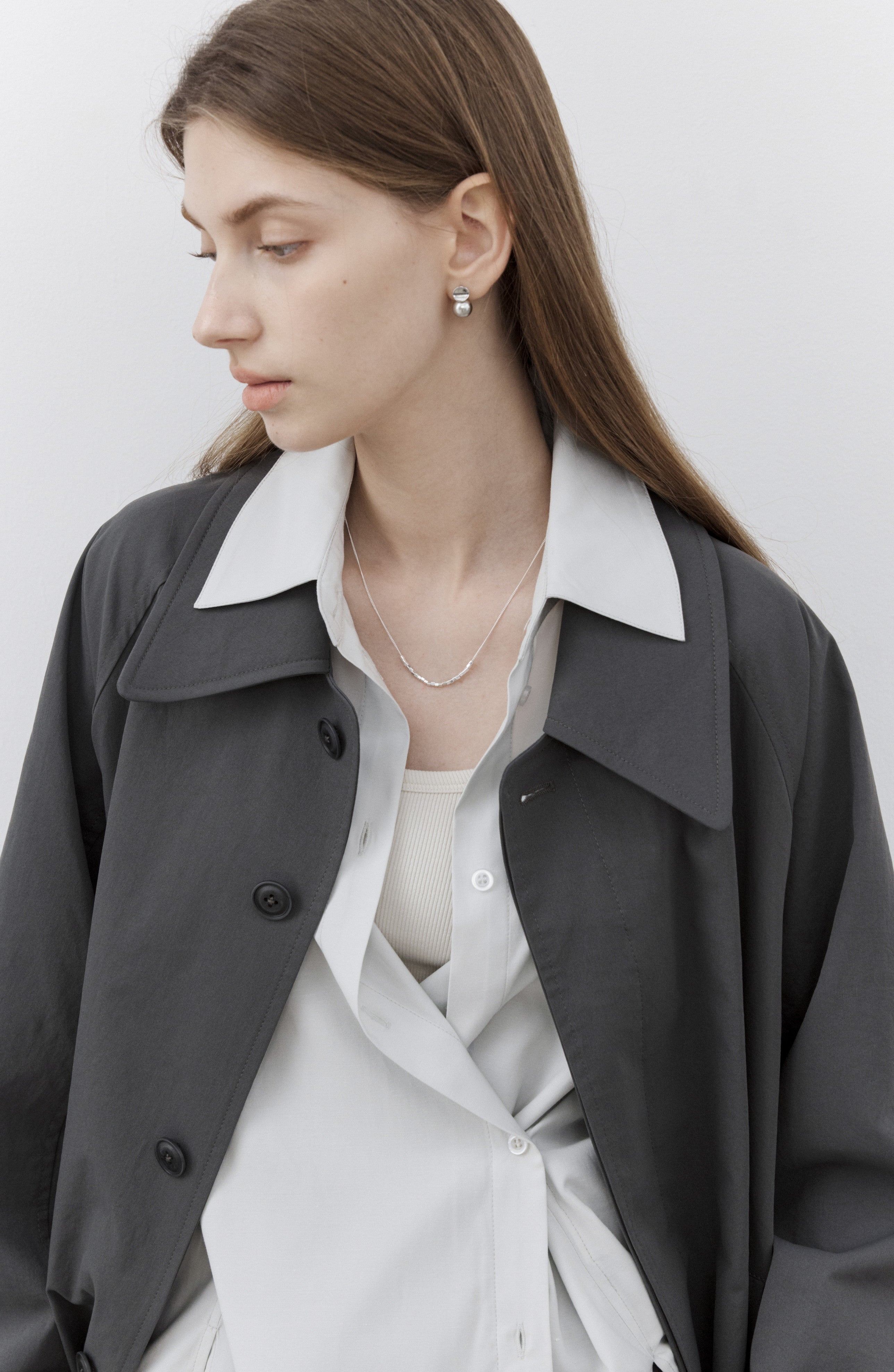 EDGE SILHOUETTE COLOR SHIRT