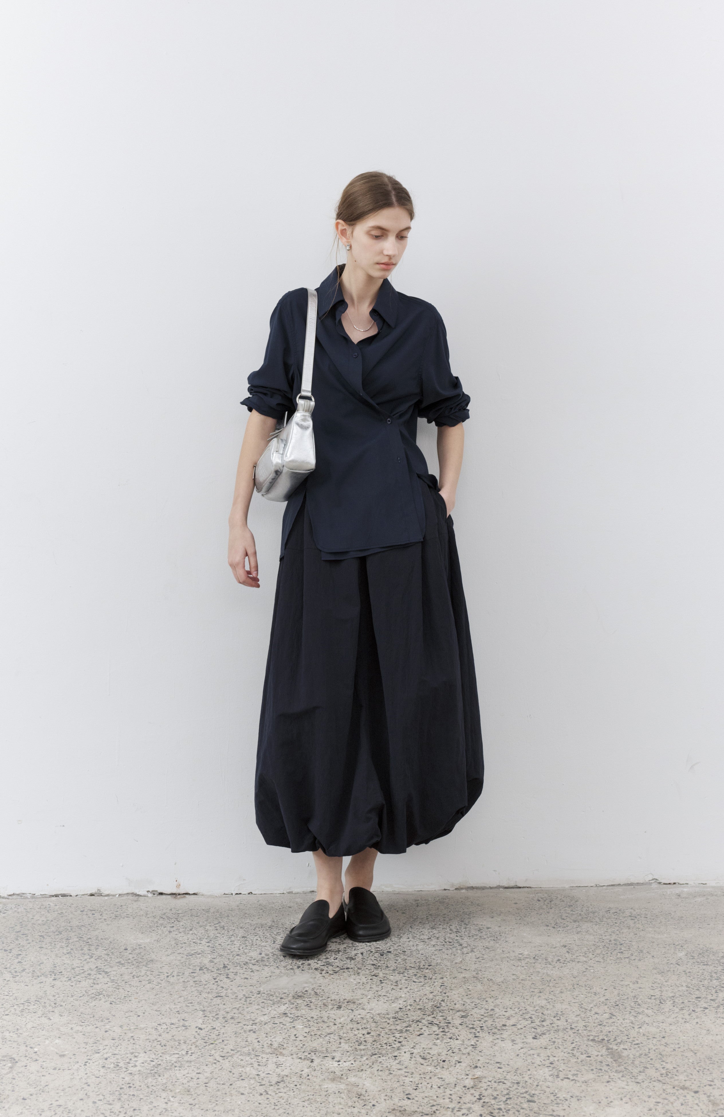 EDGE SILHOUETTE COLOR SHIRT