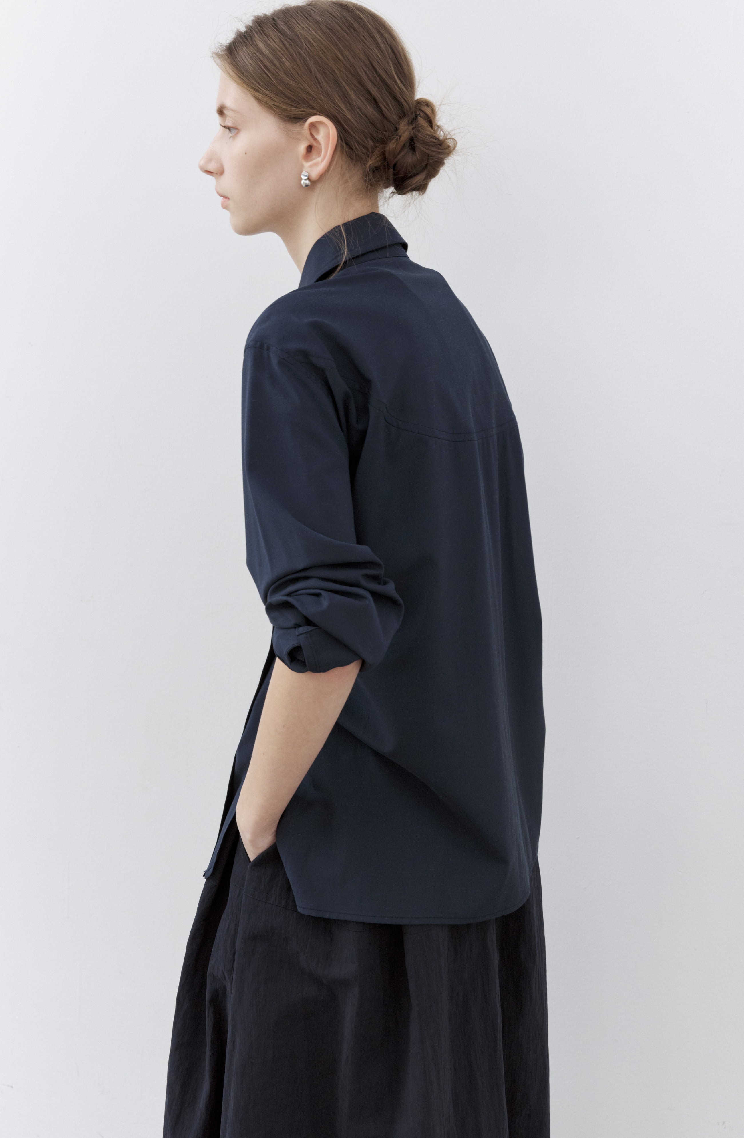 EDGE SILHOUETTE COLOR SHIRT