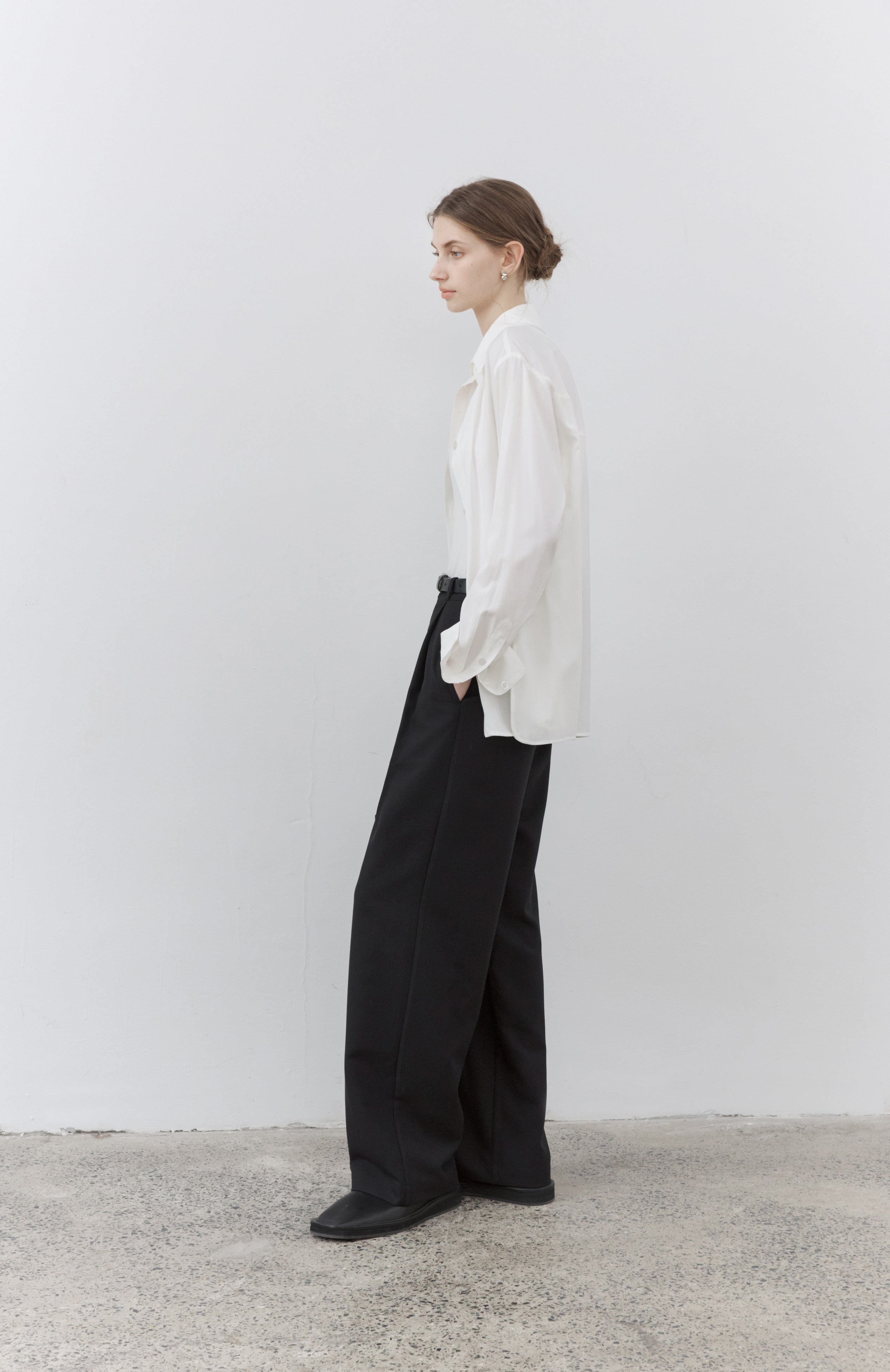 EDGE SILHOUETTE COLOR SHIRT