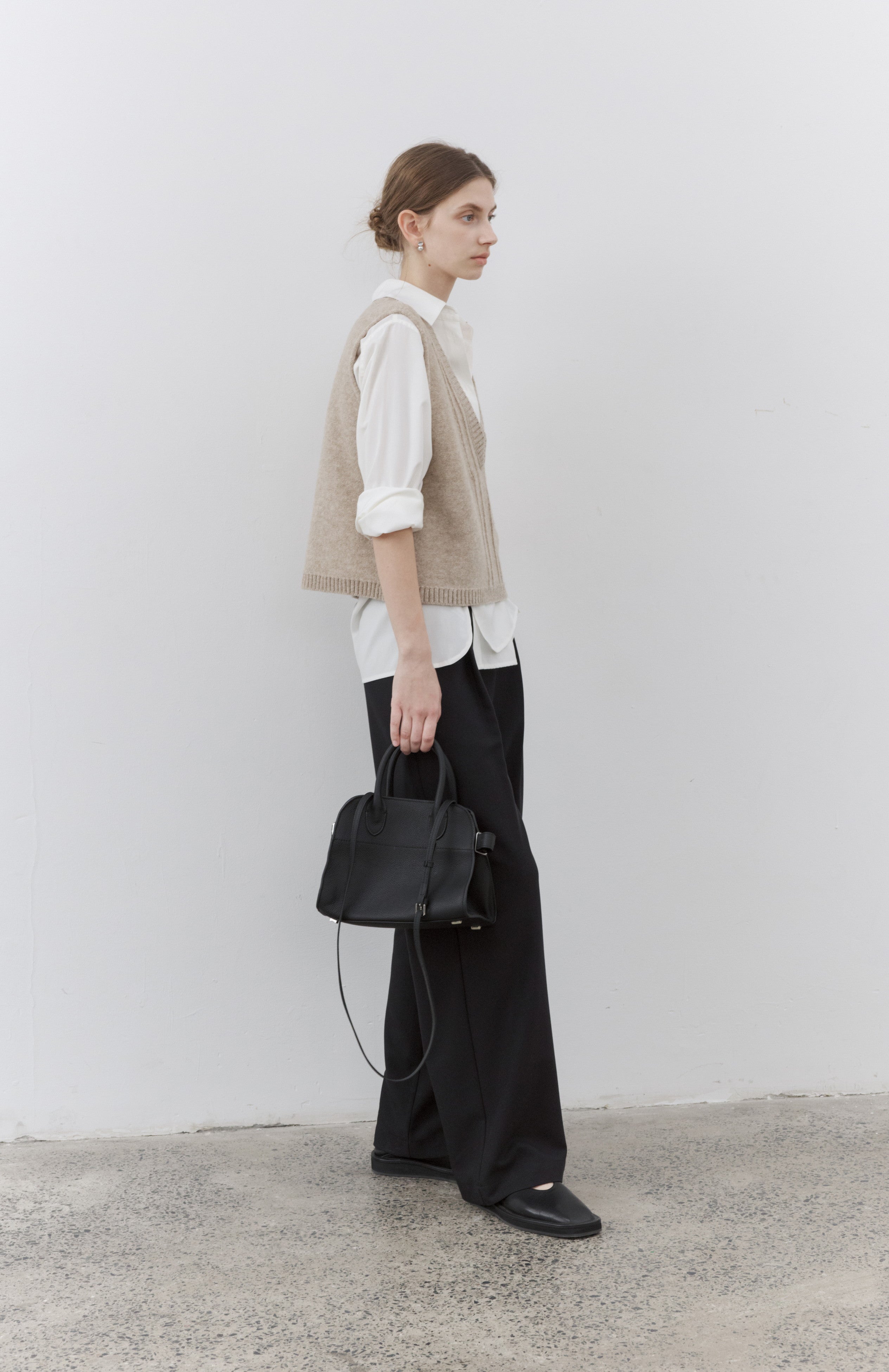 EDGE SILHOUETTE COLOR SHIRT