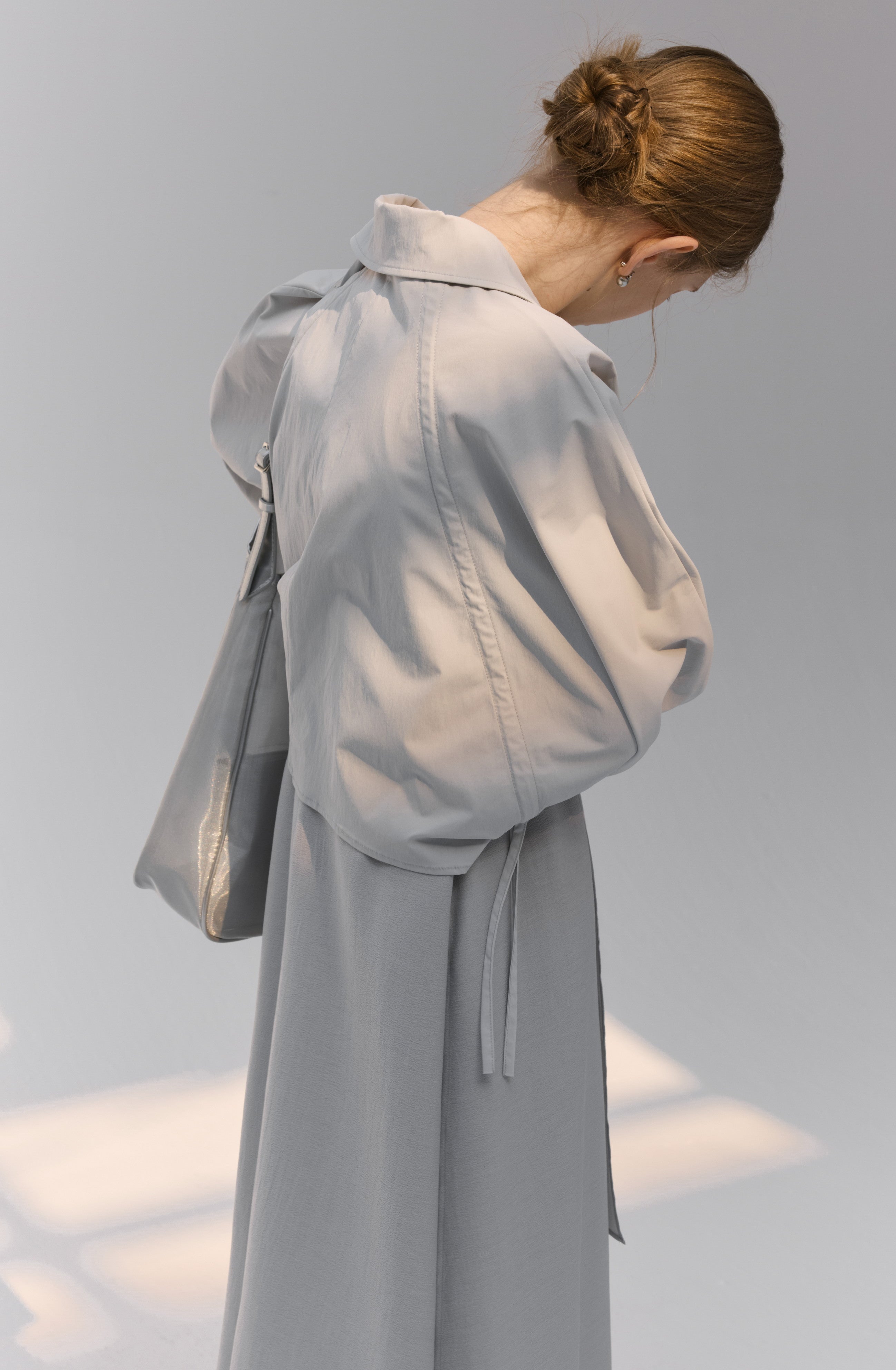 UV CUT BACK DRAWSTRING SHIRT