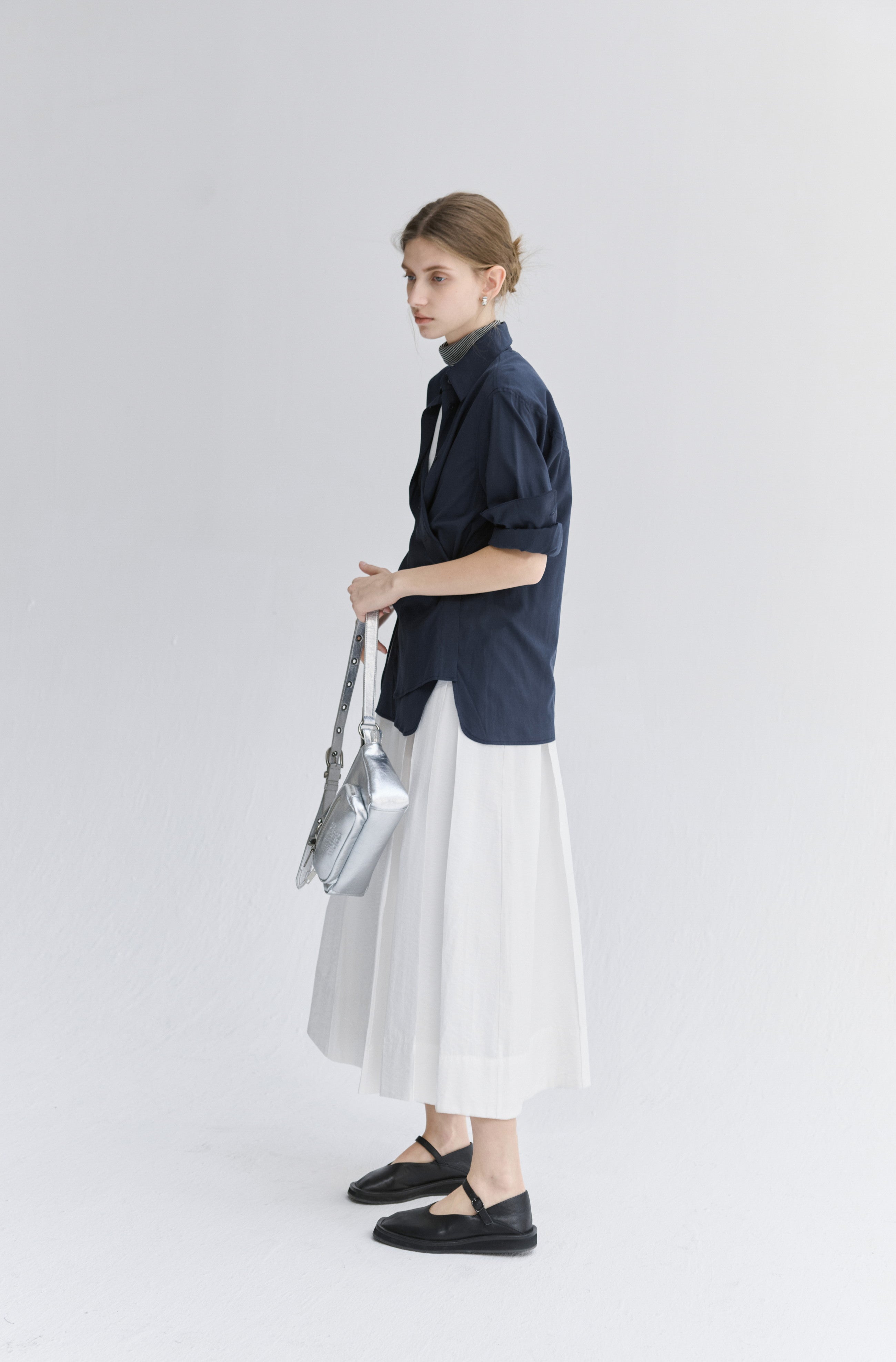 EDGE SILHOUETTE COLOR SHIRT