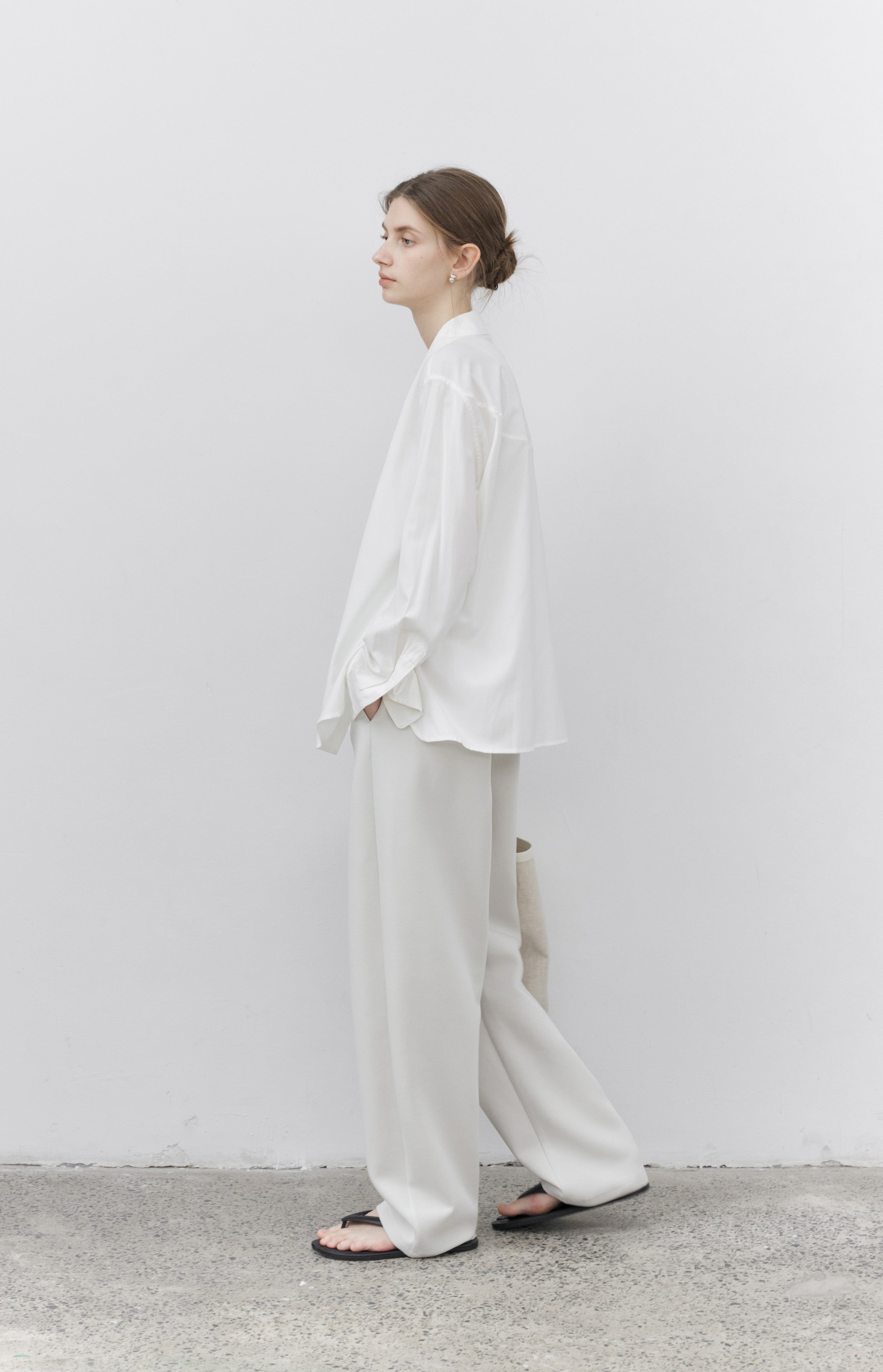 EDGE SILHOUETTE COLOR SHIRT