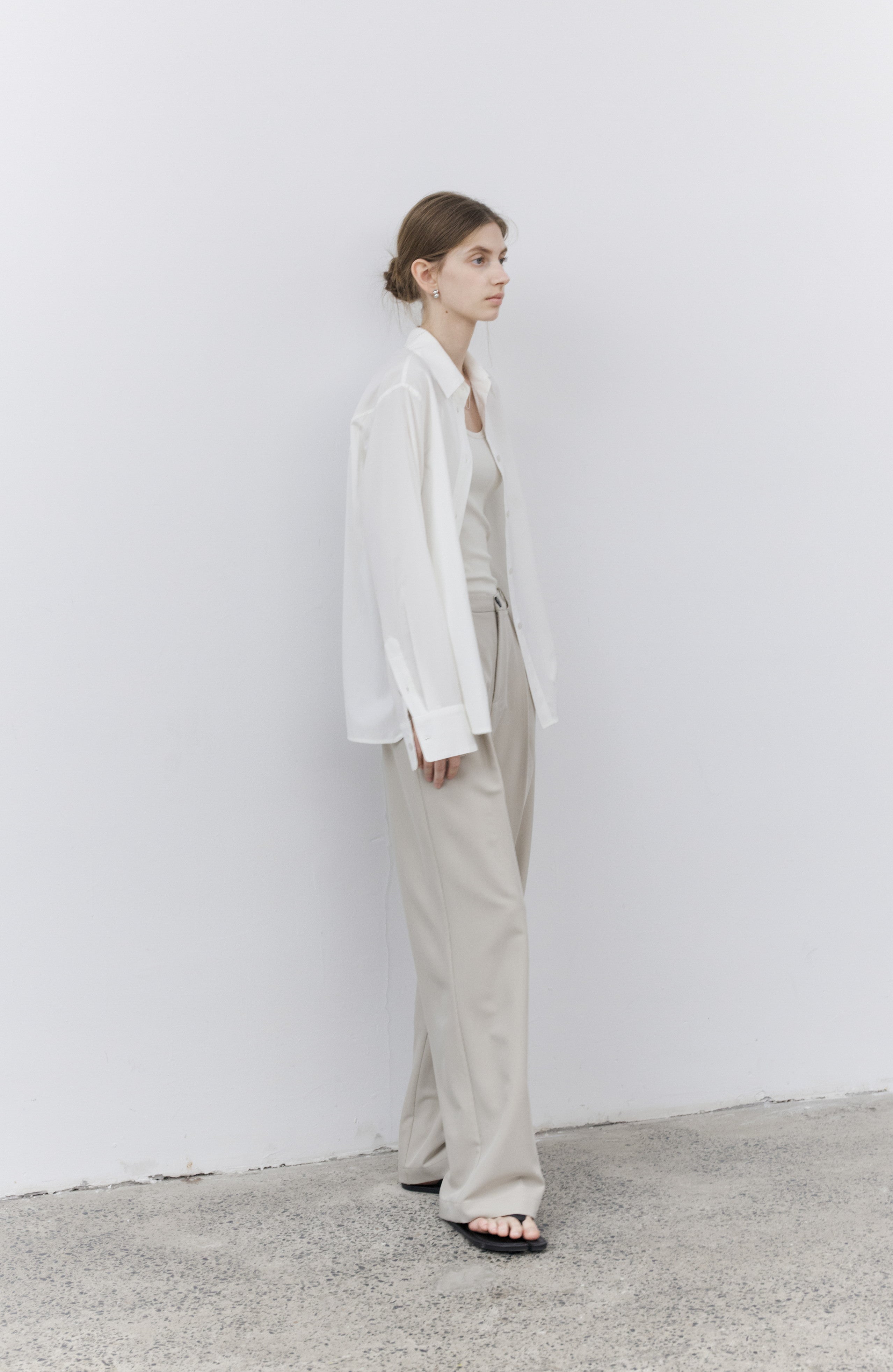EDGE SILHOUETTE COLOR SHIRT