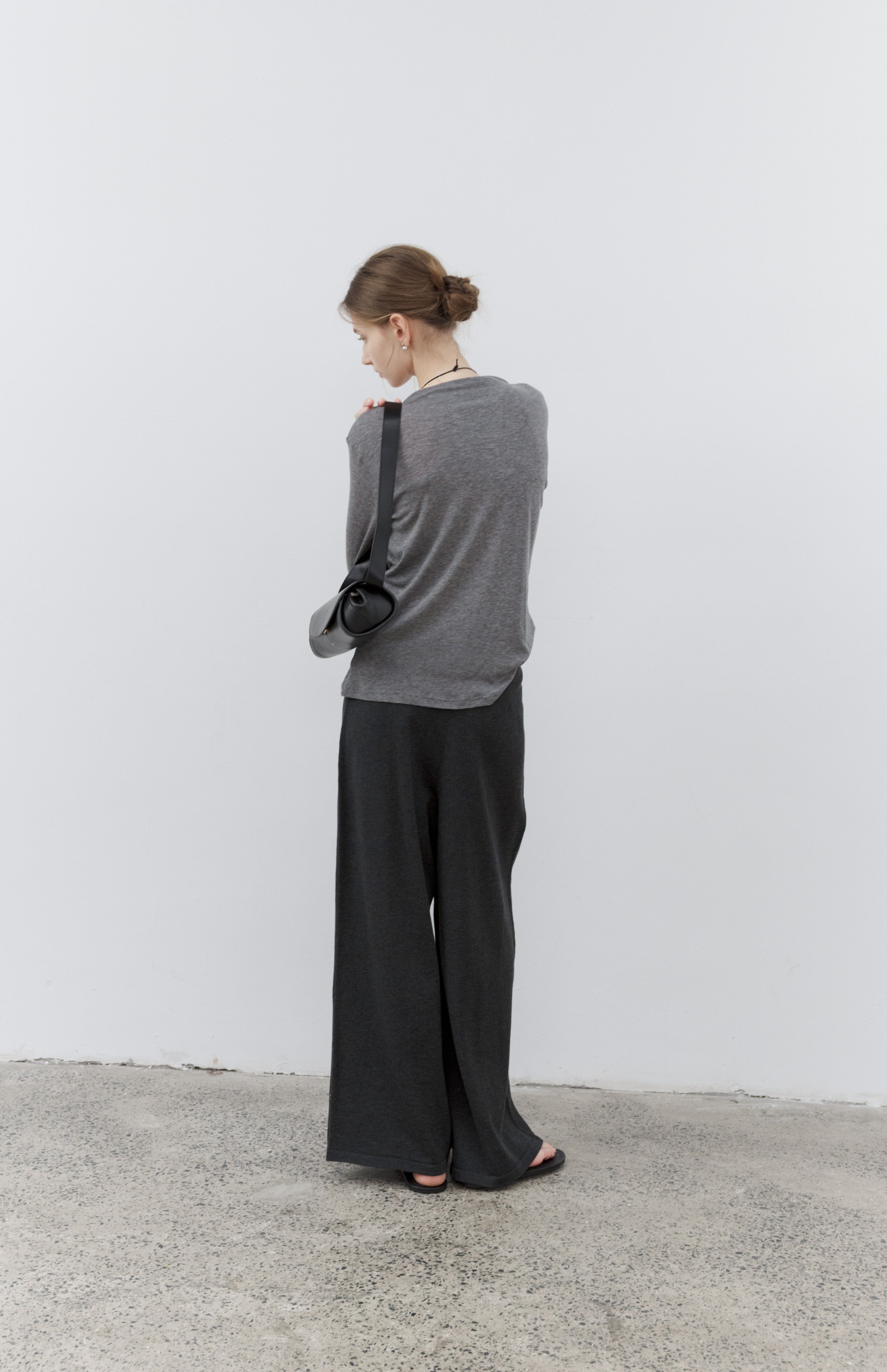 AIRY DRAPE WIDE PANTS / エアリードレープワイドパンツ