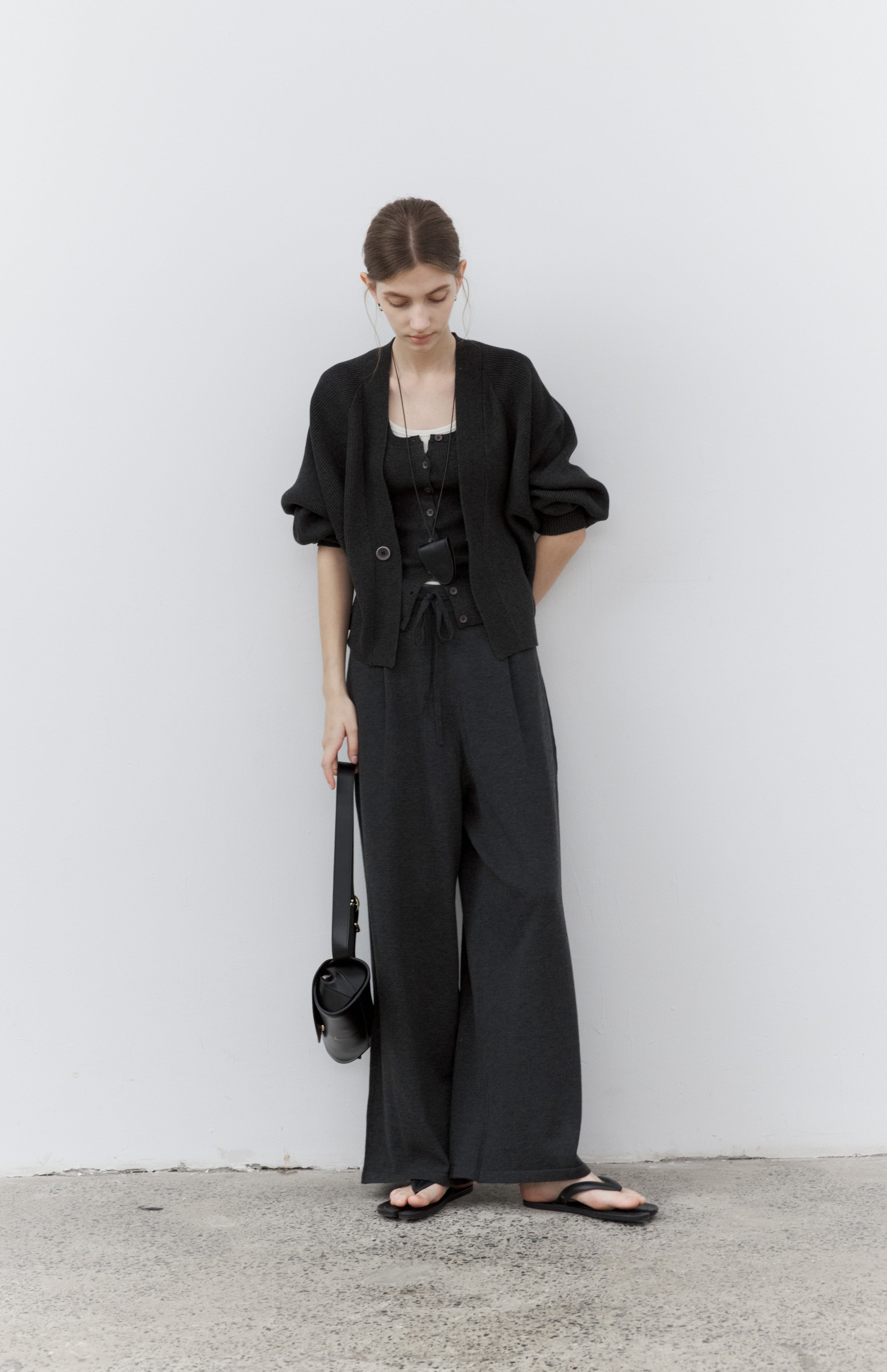 AIRY DRAPE WIDE PANTS / エアリードレープワイドパンツ