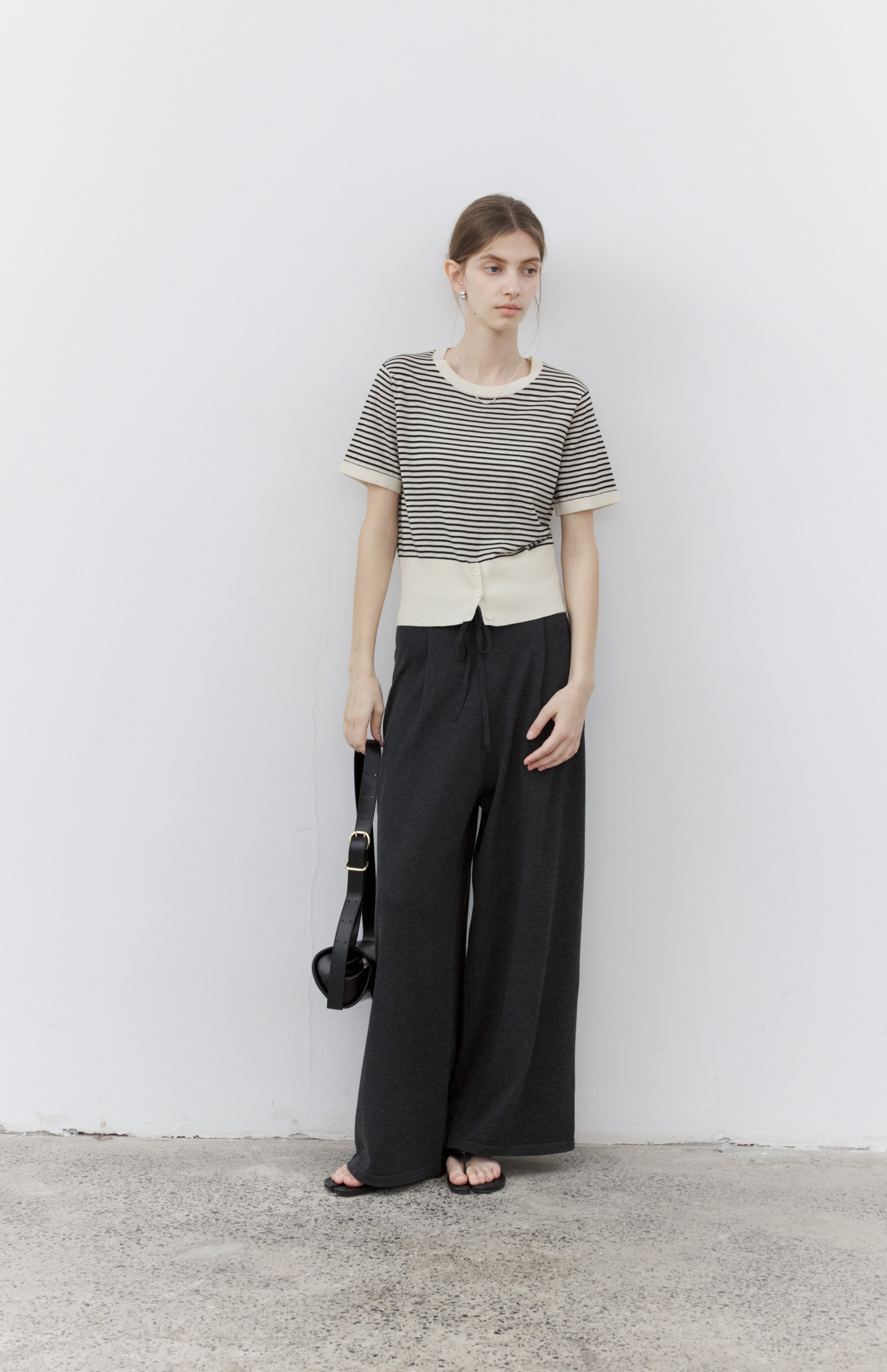 AIRY DRAPE WIDE PANTS / エアリードレープワイドパンツ