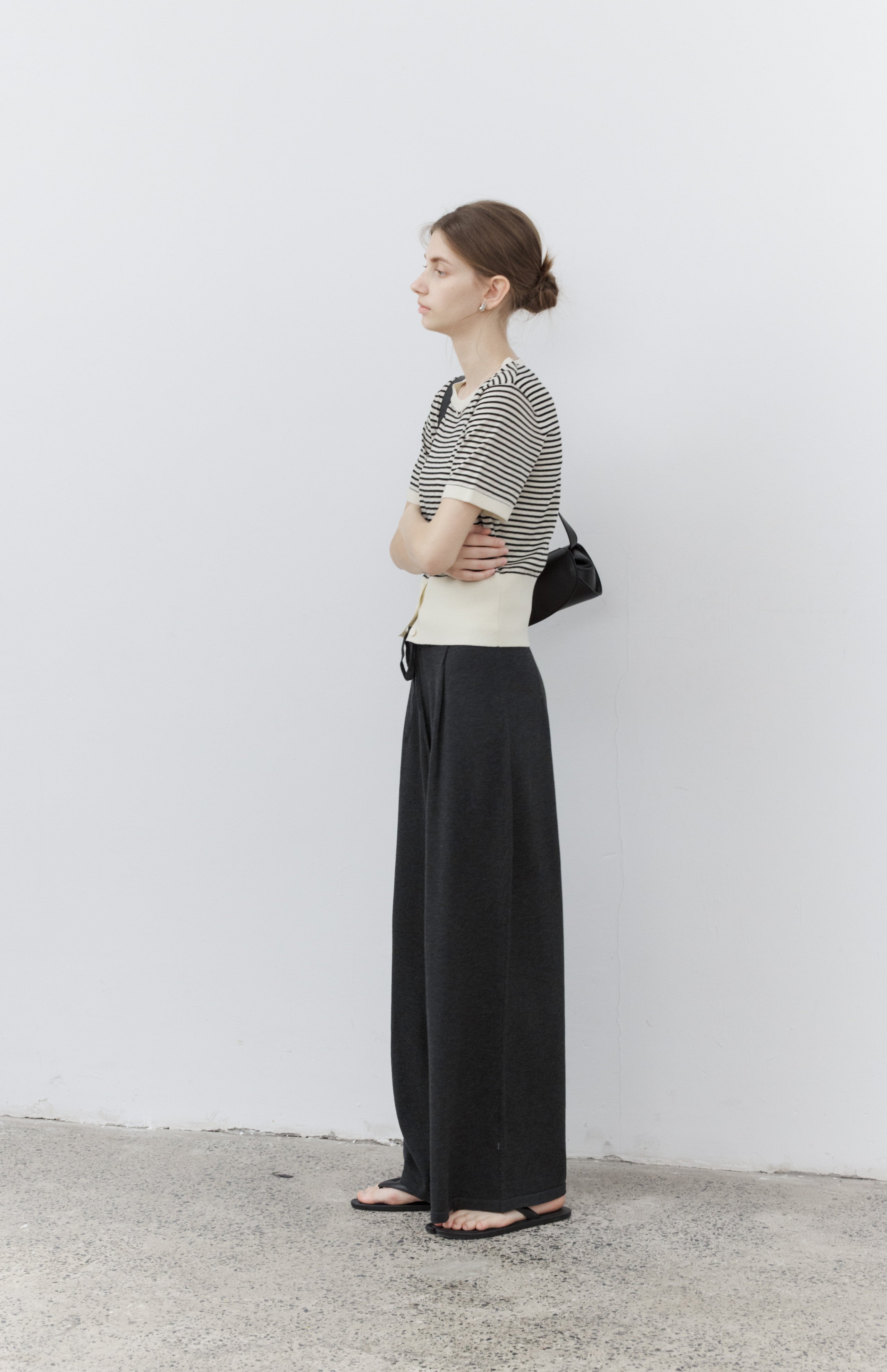 AIRY DRAPE WIDE PANTS / エアリードレープワイドパンツ