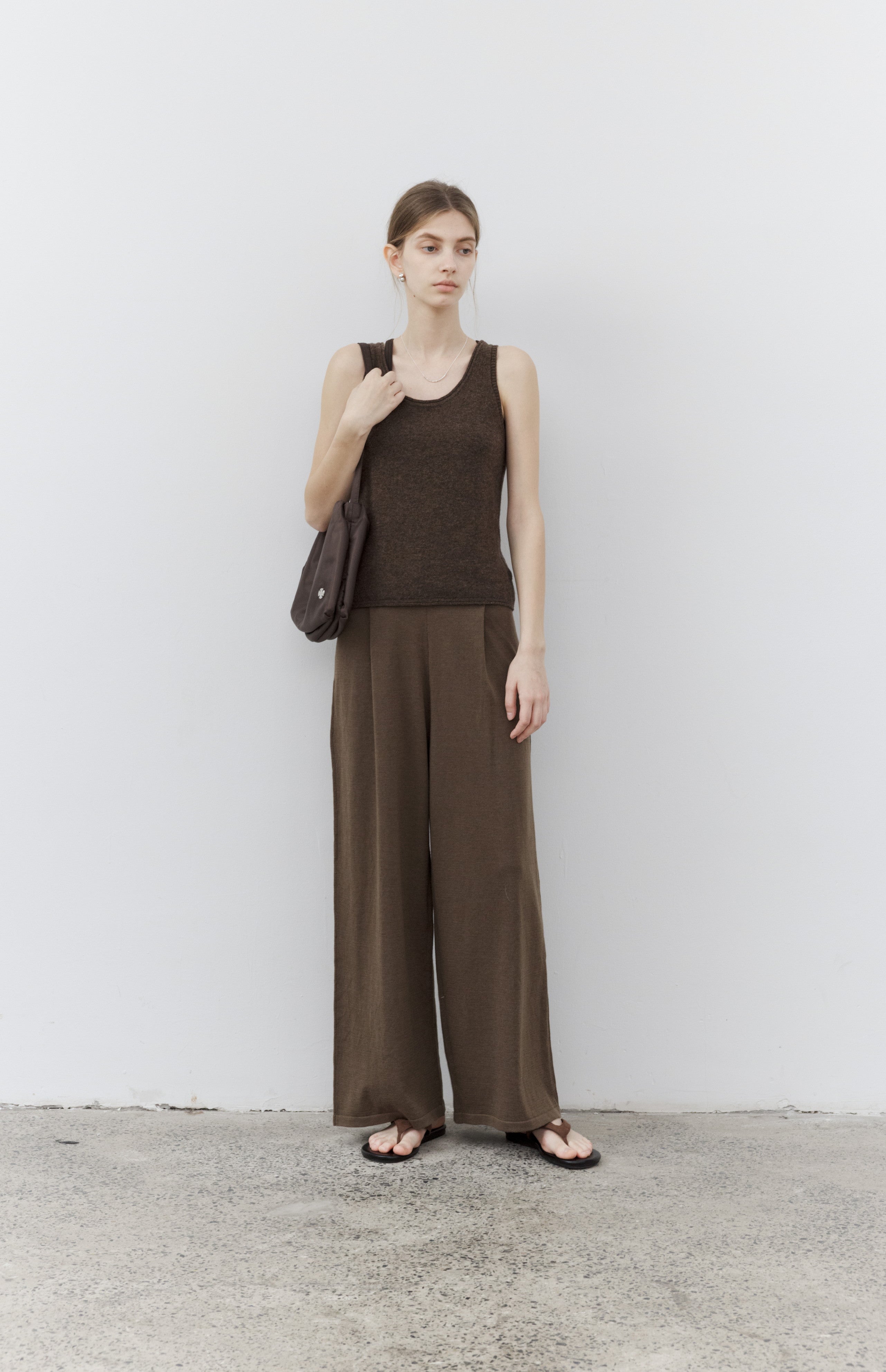 AIRY DRAPE WIDE PANTS / エアリードレープワイドパンツ