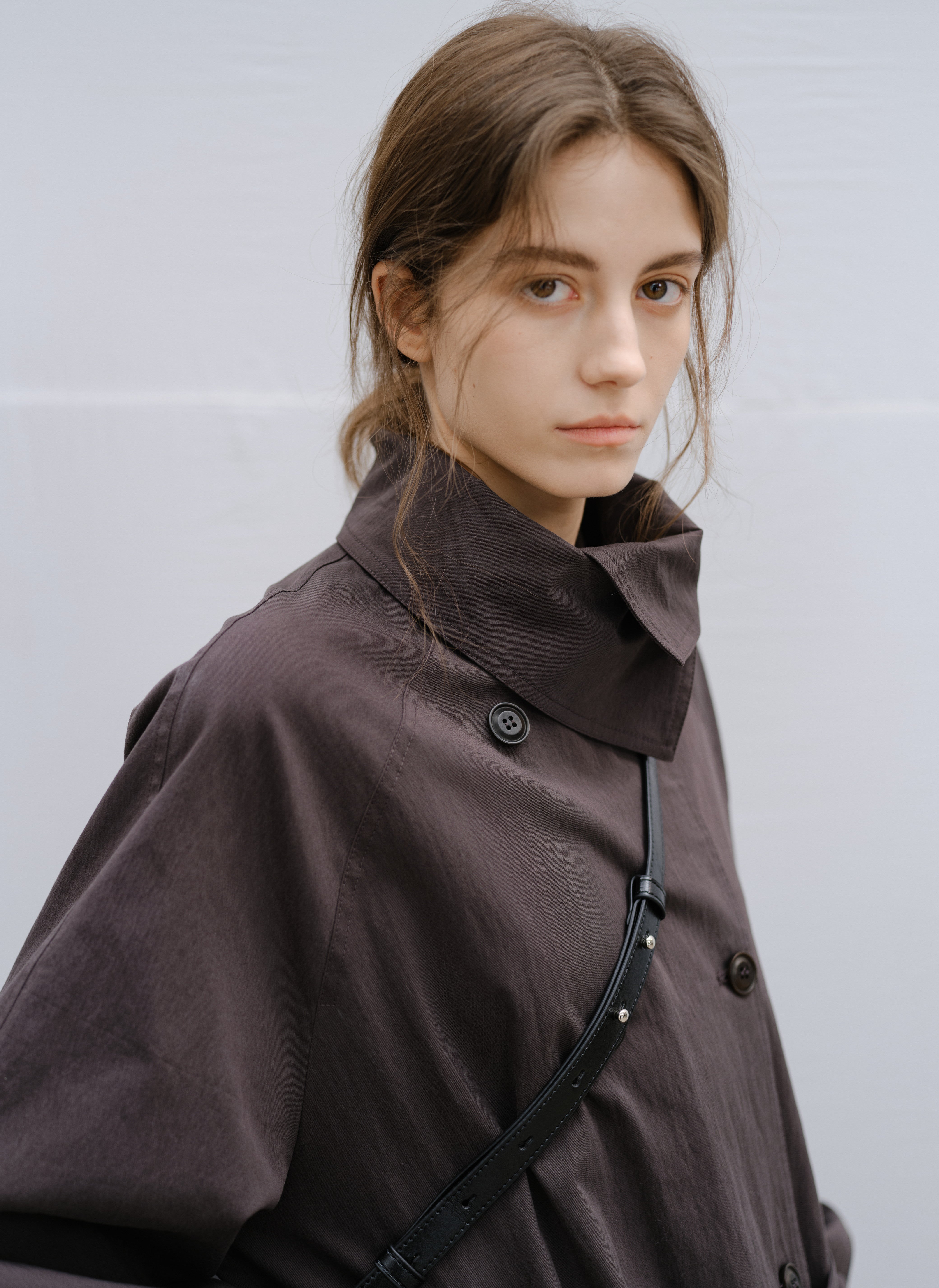 NATURAL COLOR LONG TRENCH / ナチュラルカラーロングトレンチ