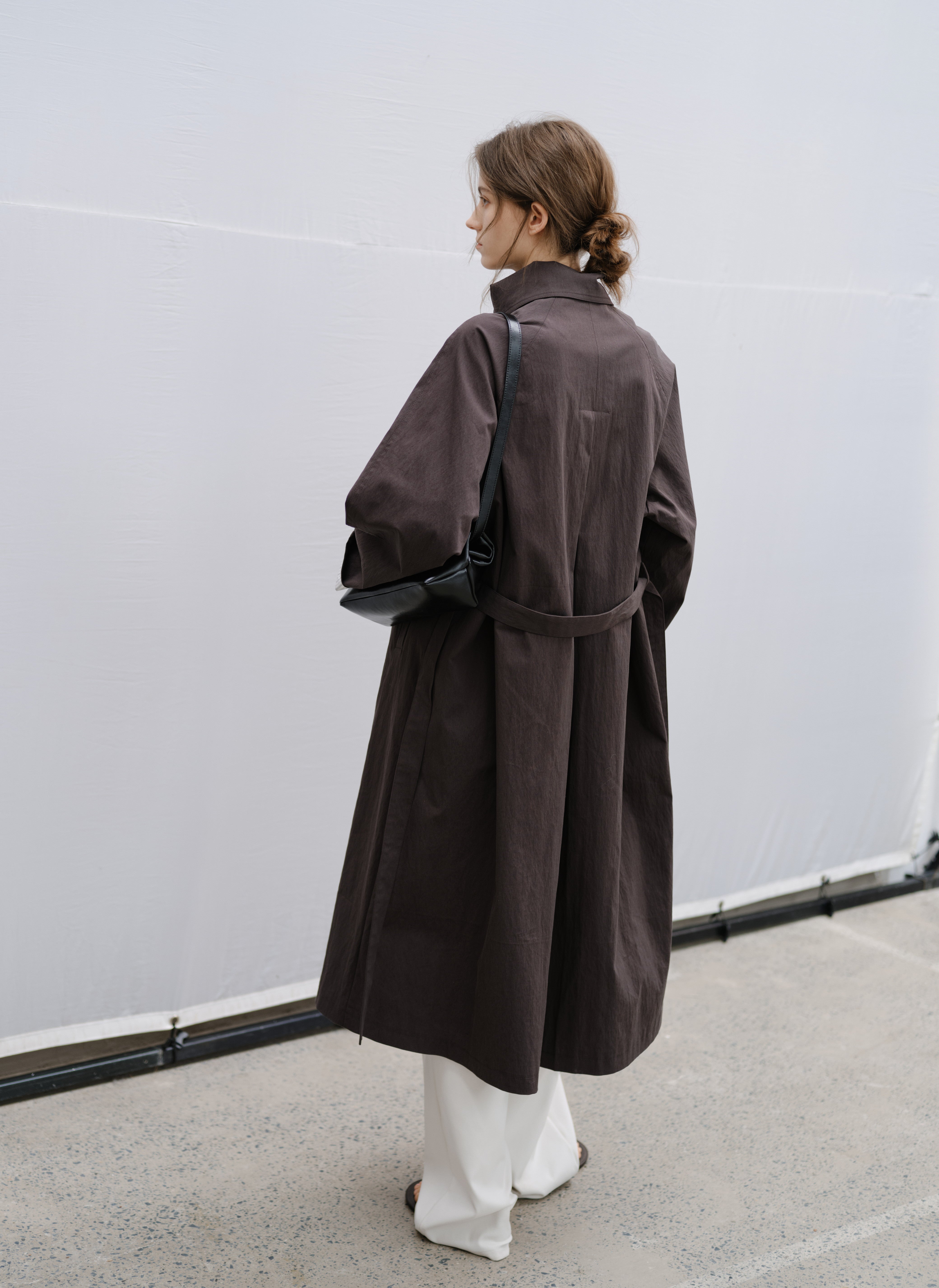 NATURAL COLOR LONG TRENCH / ナチュラルカラーロングトレンチ