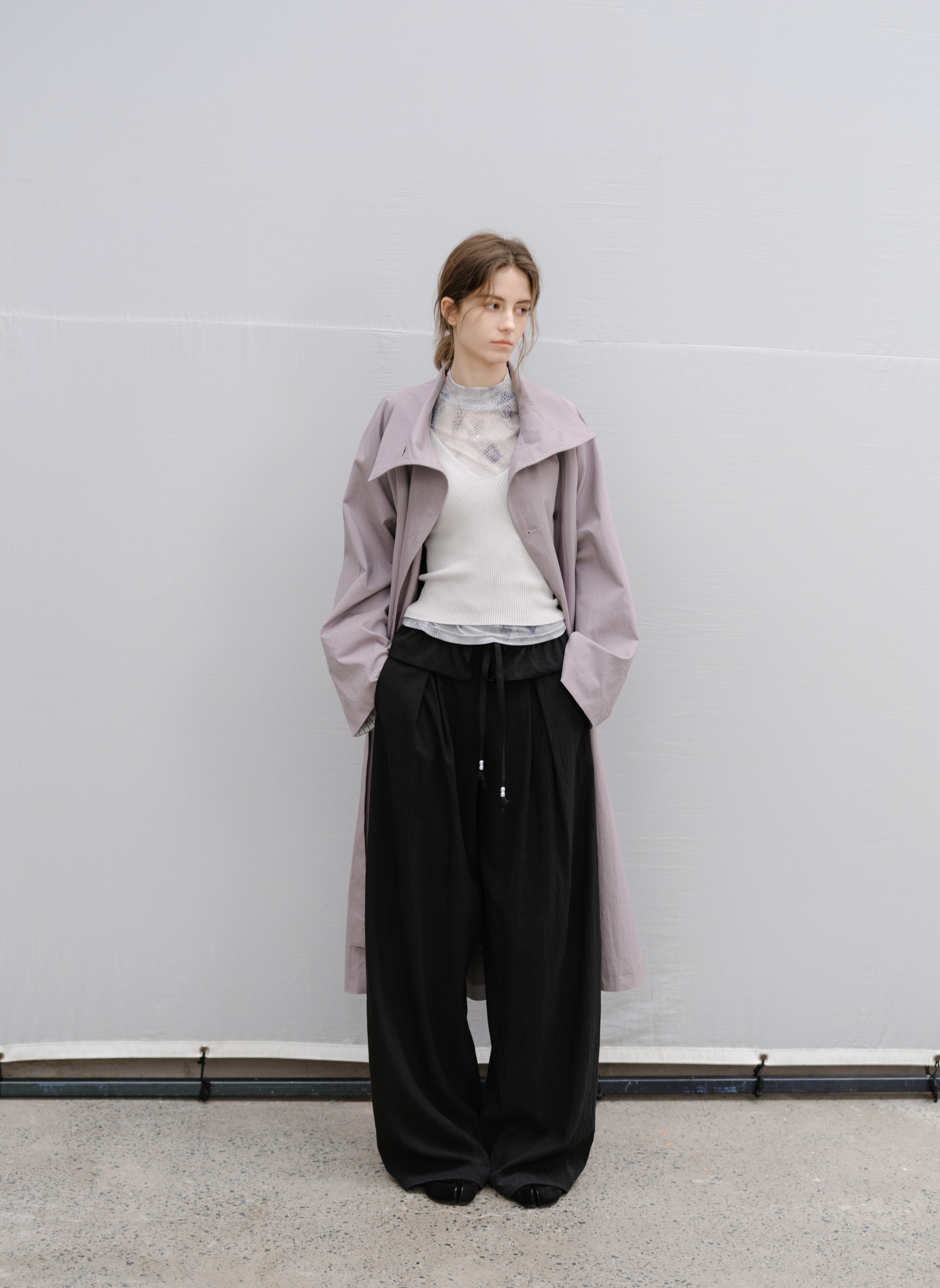 NATURAL COLOR LONG TRENCH / ナチュラルカラーロングトレンチ