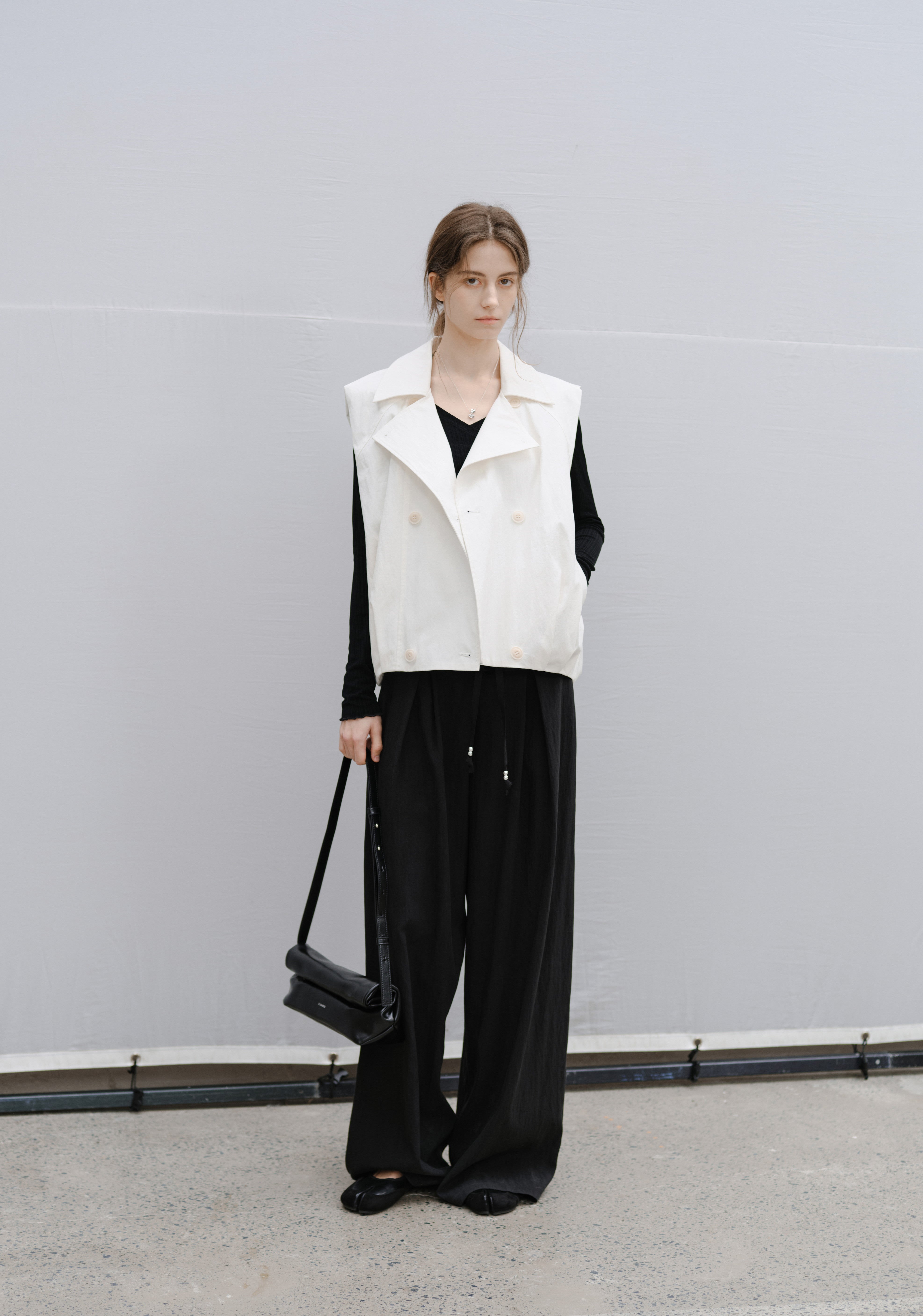 HEM TUCK VEST TRENCH