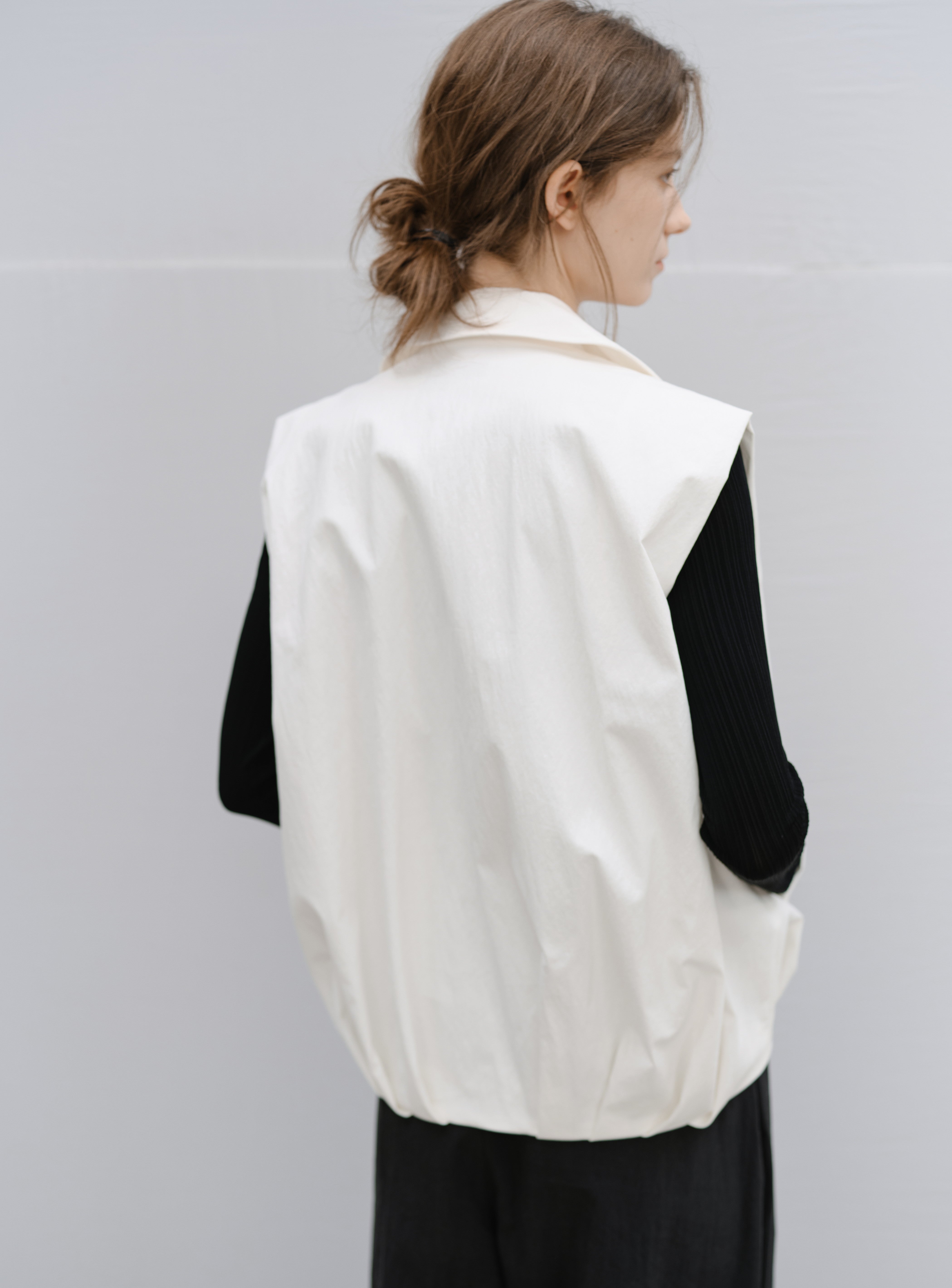 HEM TUCK VEST TRENCH