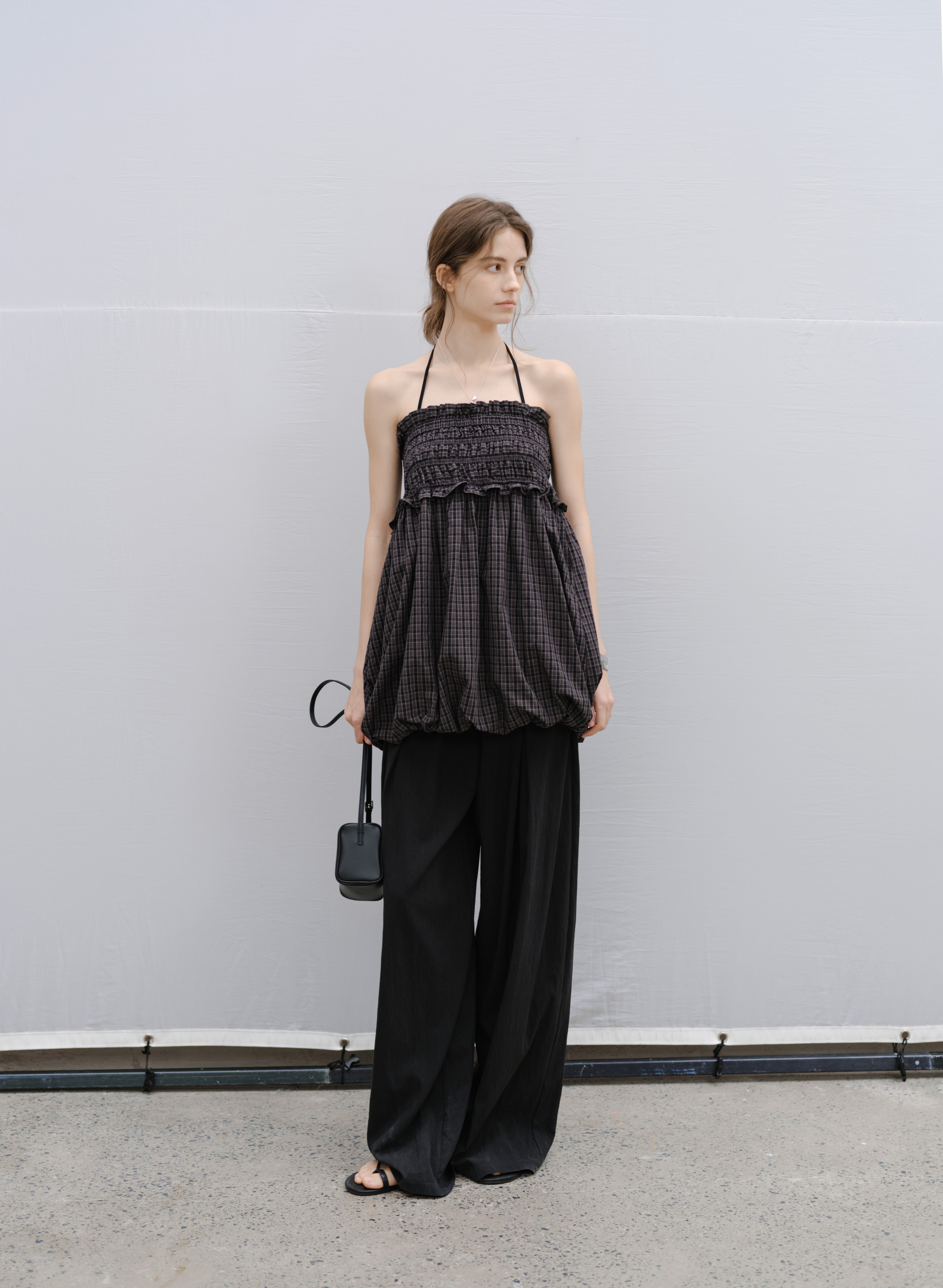 2WAY PLAID BLOUSE×SKIRT / 2WAYチェックブラウス×スカート