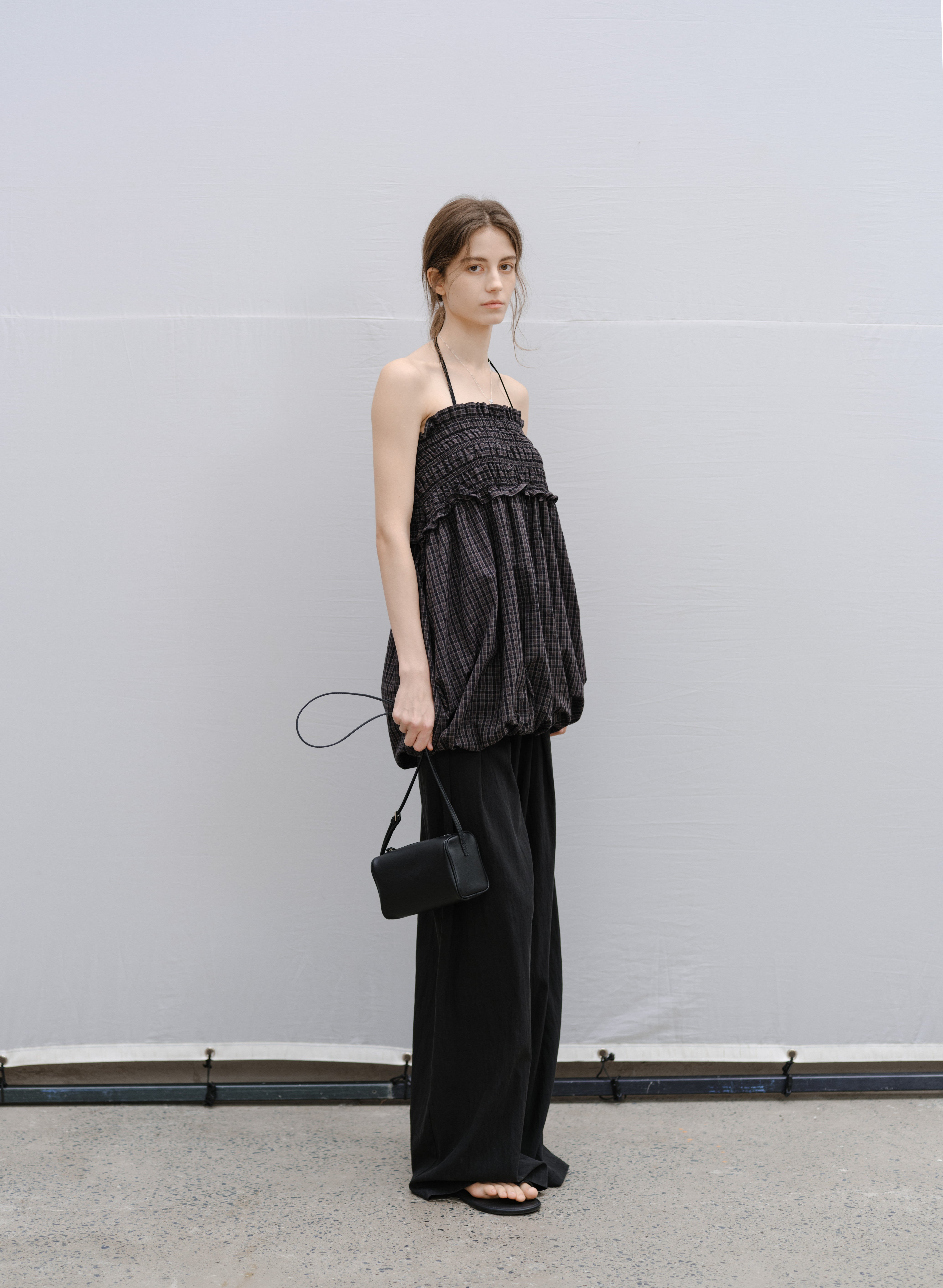 PLEATS WAIST DRAPE PANTS / 플리츠 웨스트 드레이프 팬츠