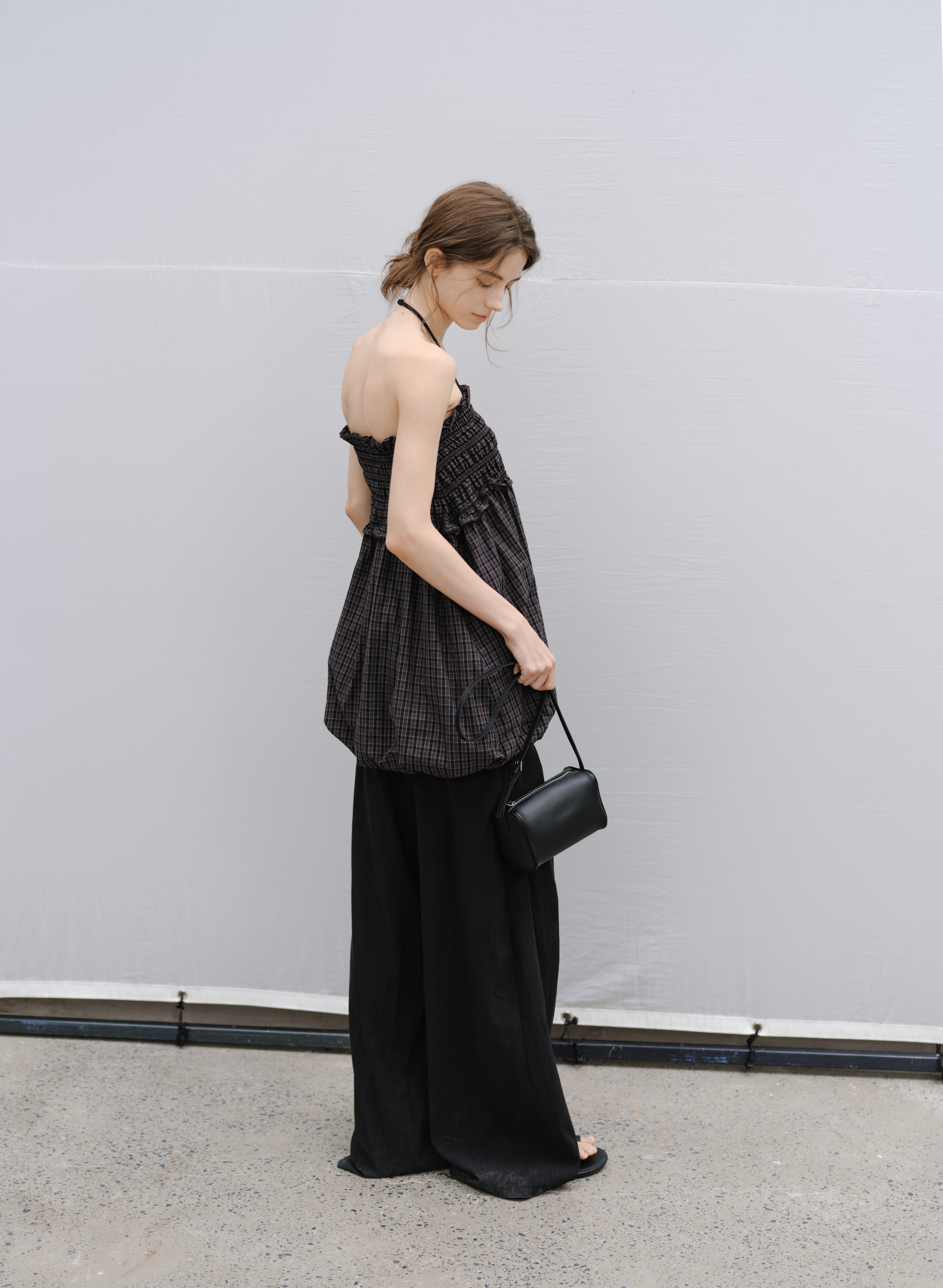 PLEATS WAIST DRAPE PANTS / 플리츠 웨스트 드레이프 팬츠