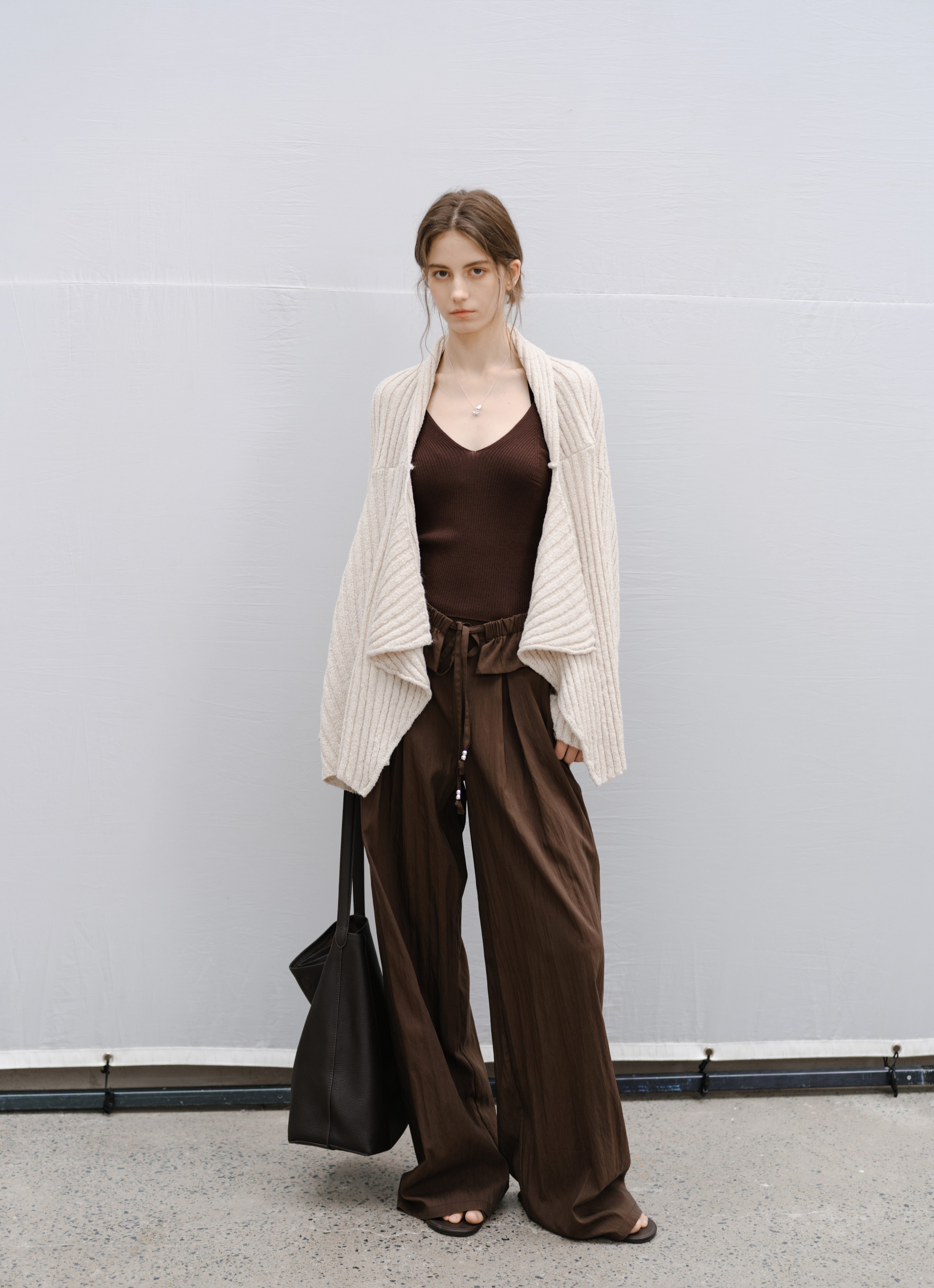 FLARE SOFT KNIT CARDIGAN