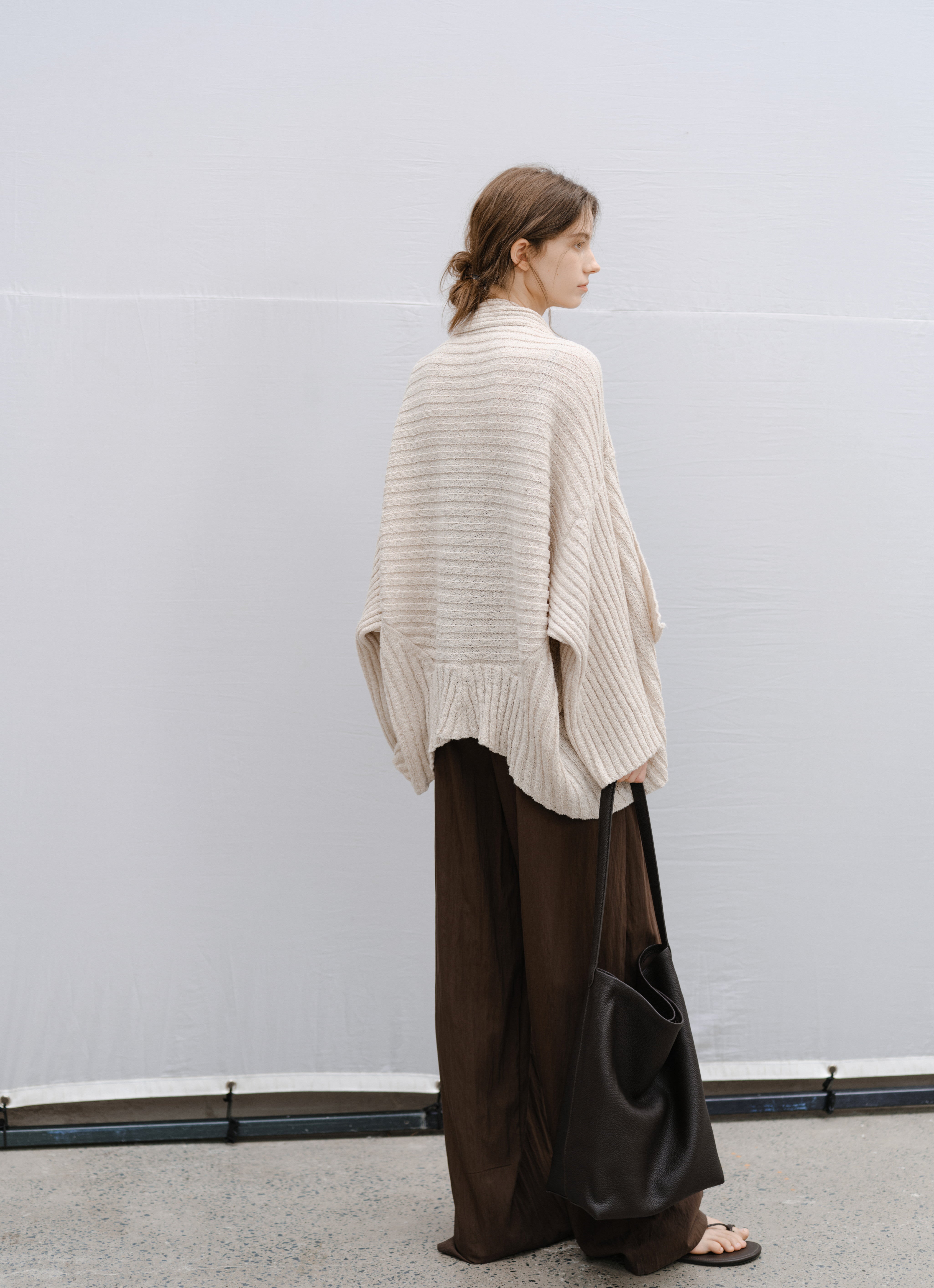 FLARE SOFT KNIT CARDIGAN