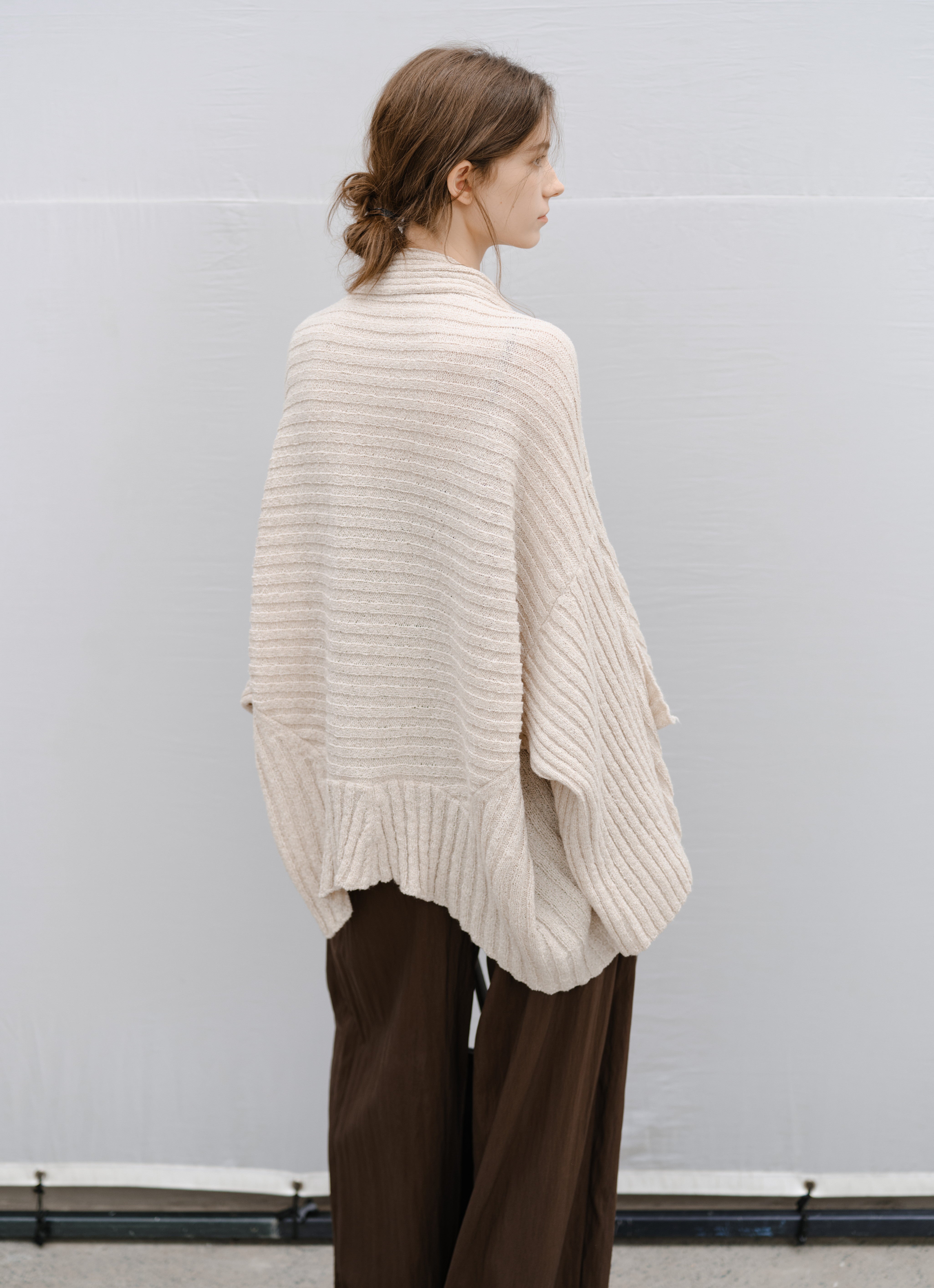 FLARE SOFT KNIT CARDIGAN