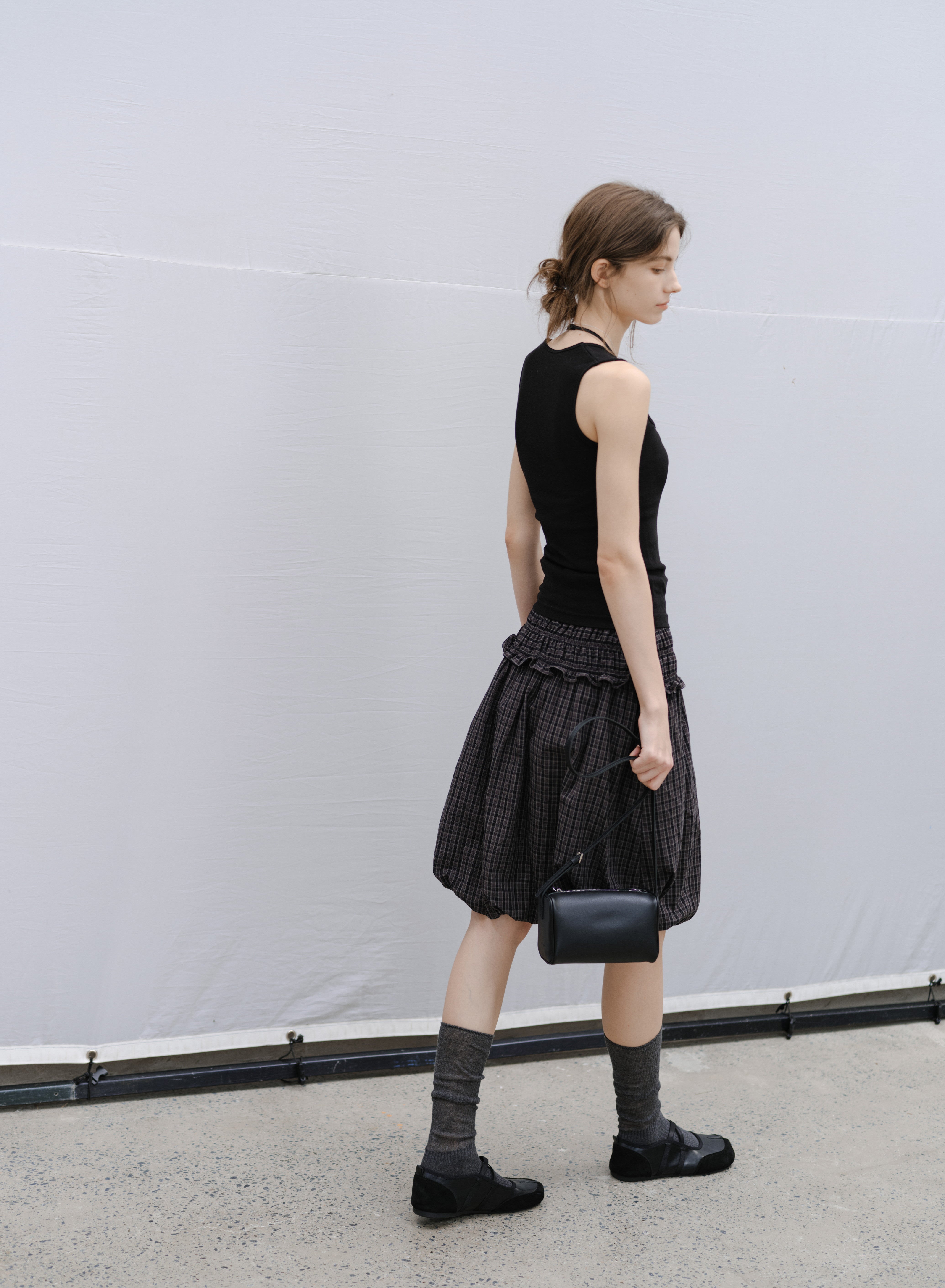 2WAY PLAID BLOUSE×SKIRT / 2WAYチェックブラウス×スカート