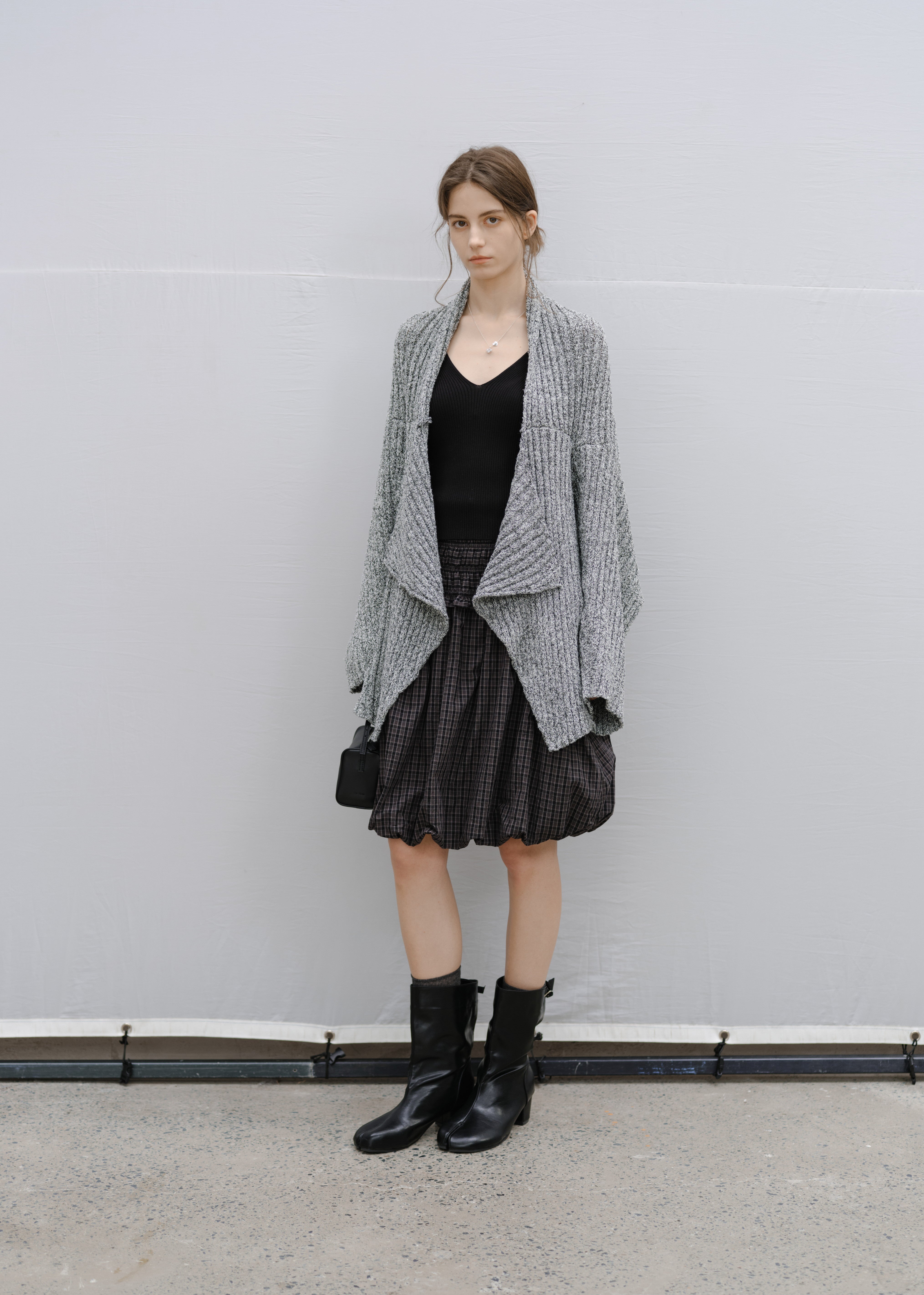 FLARE SOFT KNIT CARDIGAN