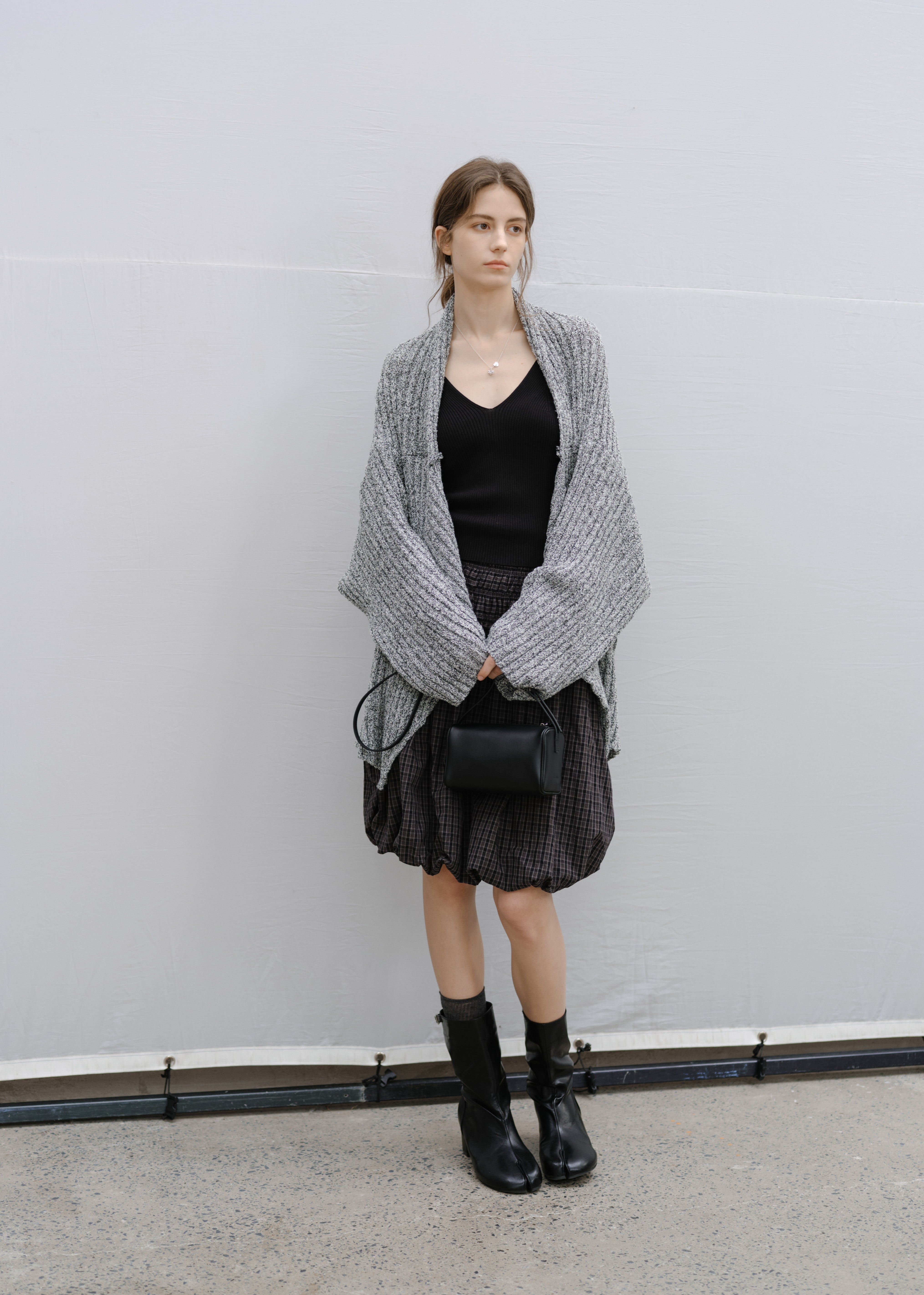 FLARE SOFT KNIT CARDIGAN