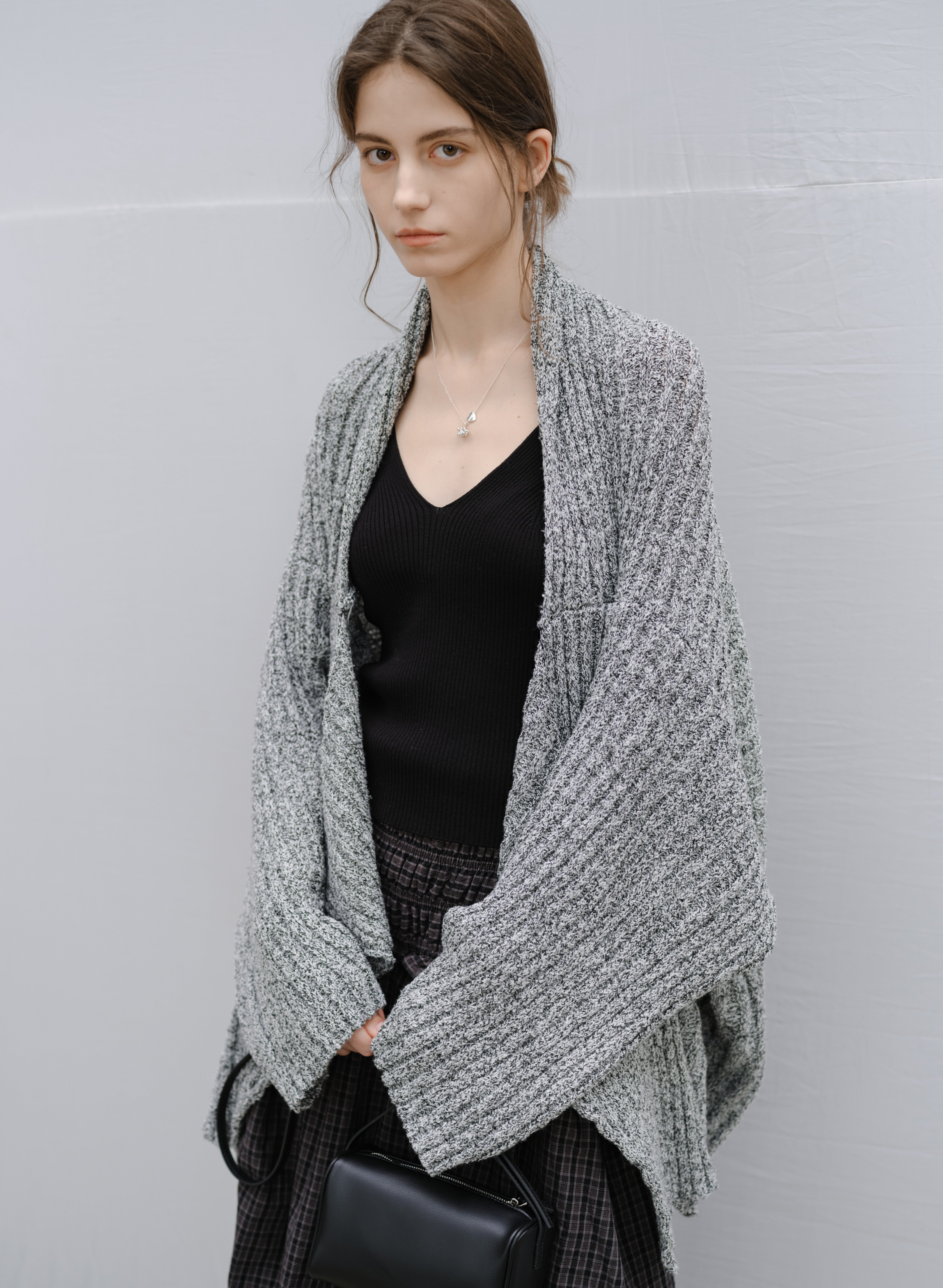 FLARE SOFT KNIT CARDIGAN