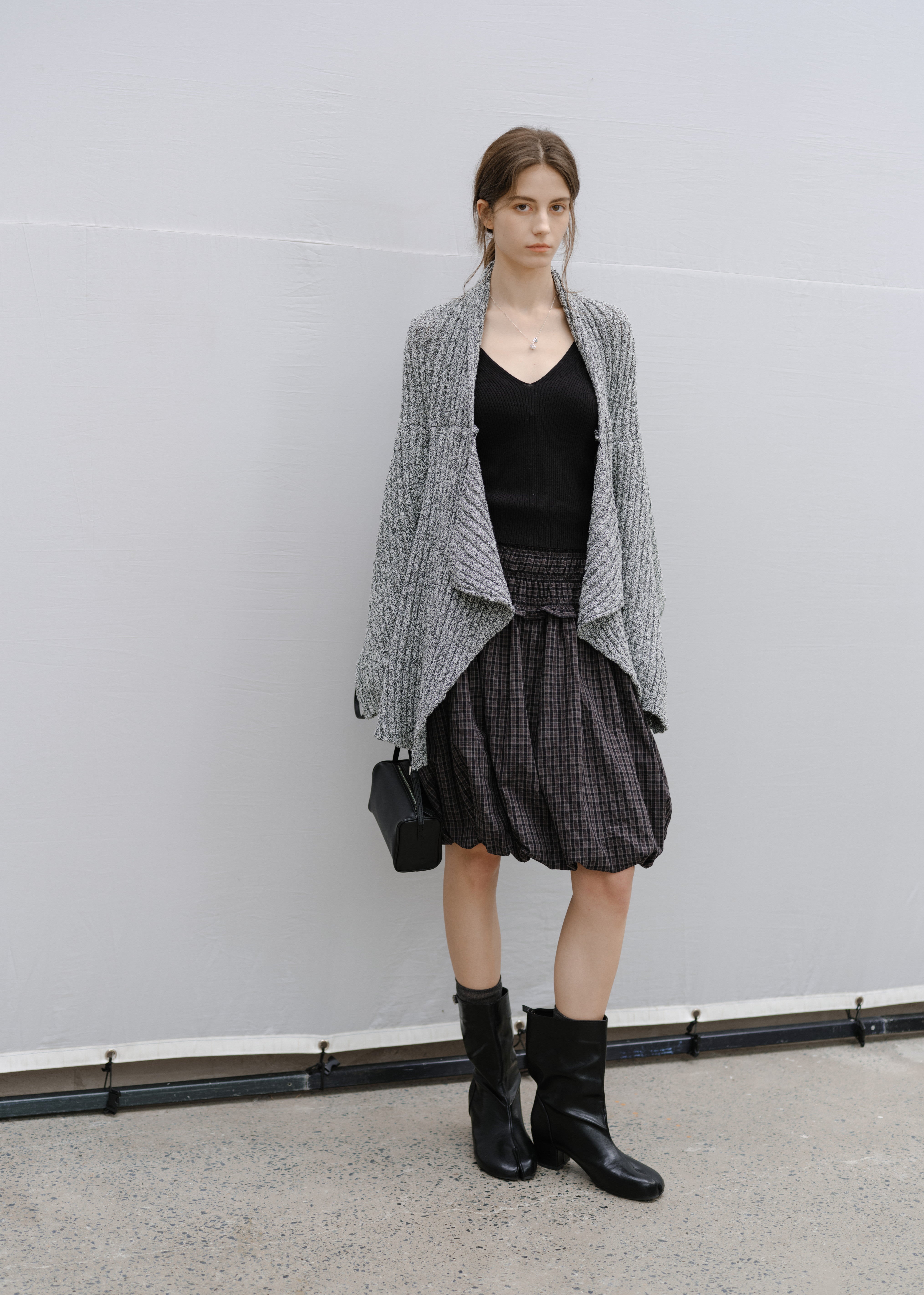 FLARE SOFT KNIT CARDIGAN