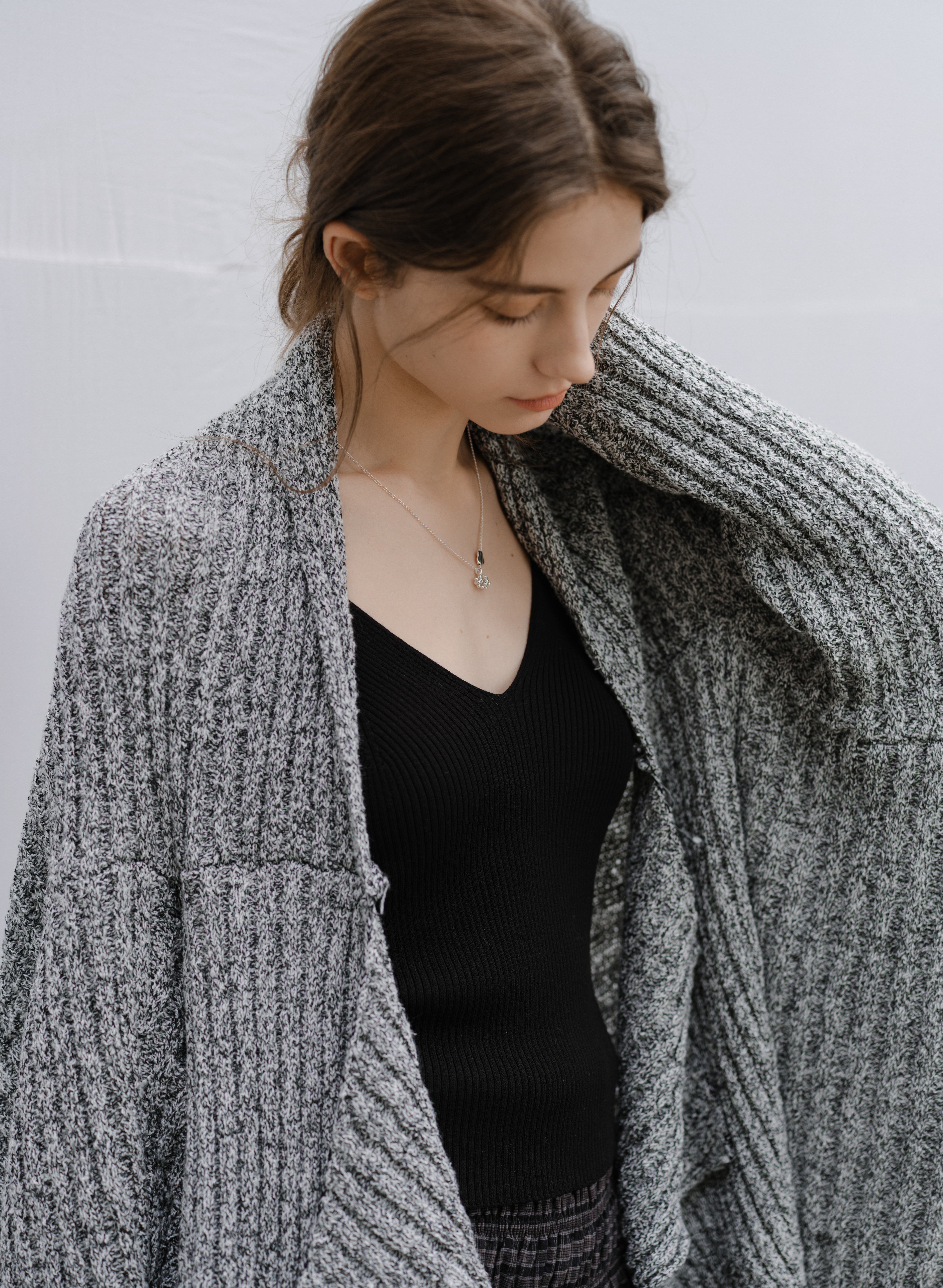 FLARE SOFT KNIT CARDIGAN