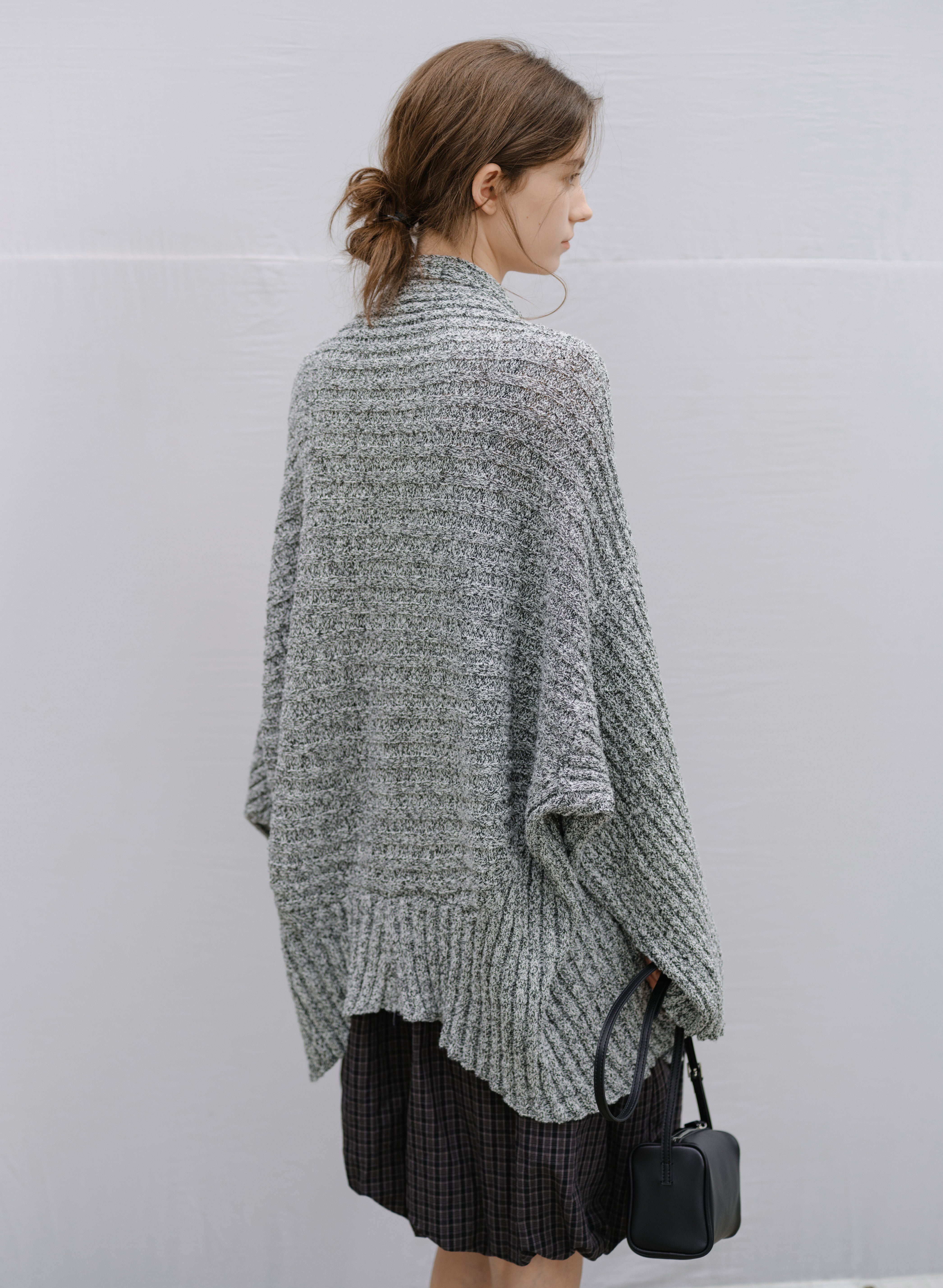 FLARE SOFT KNIT CARDIGAN
