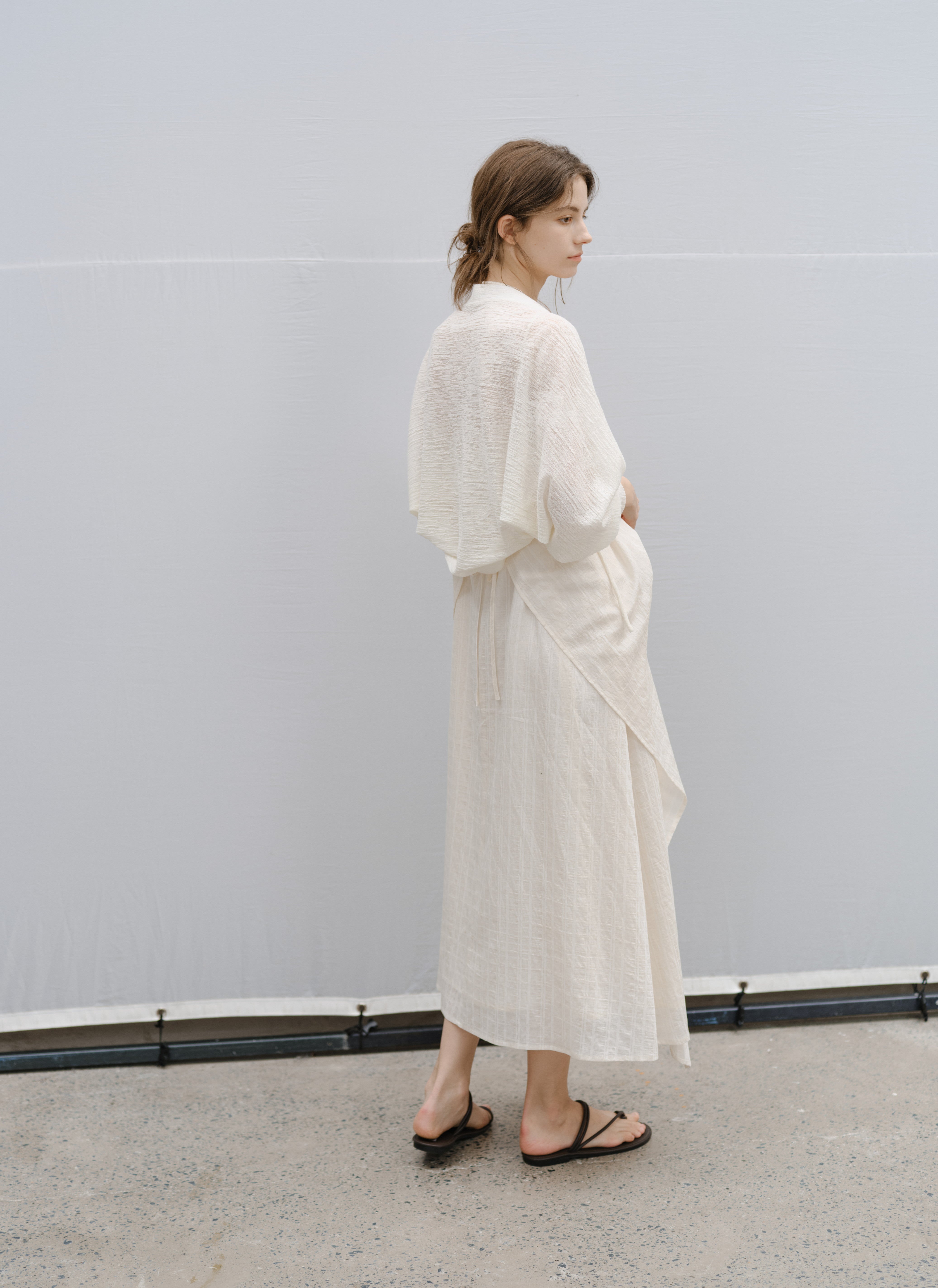 DRAPE SHORT BOLERO CARDIGAN / ドレープショートボレロカーディガン