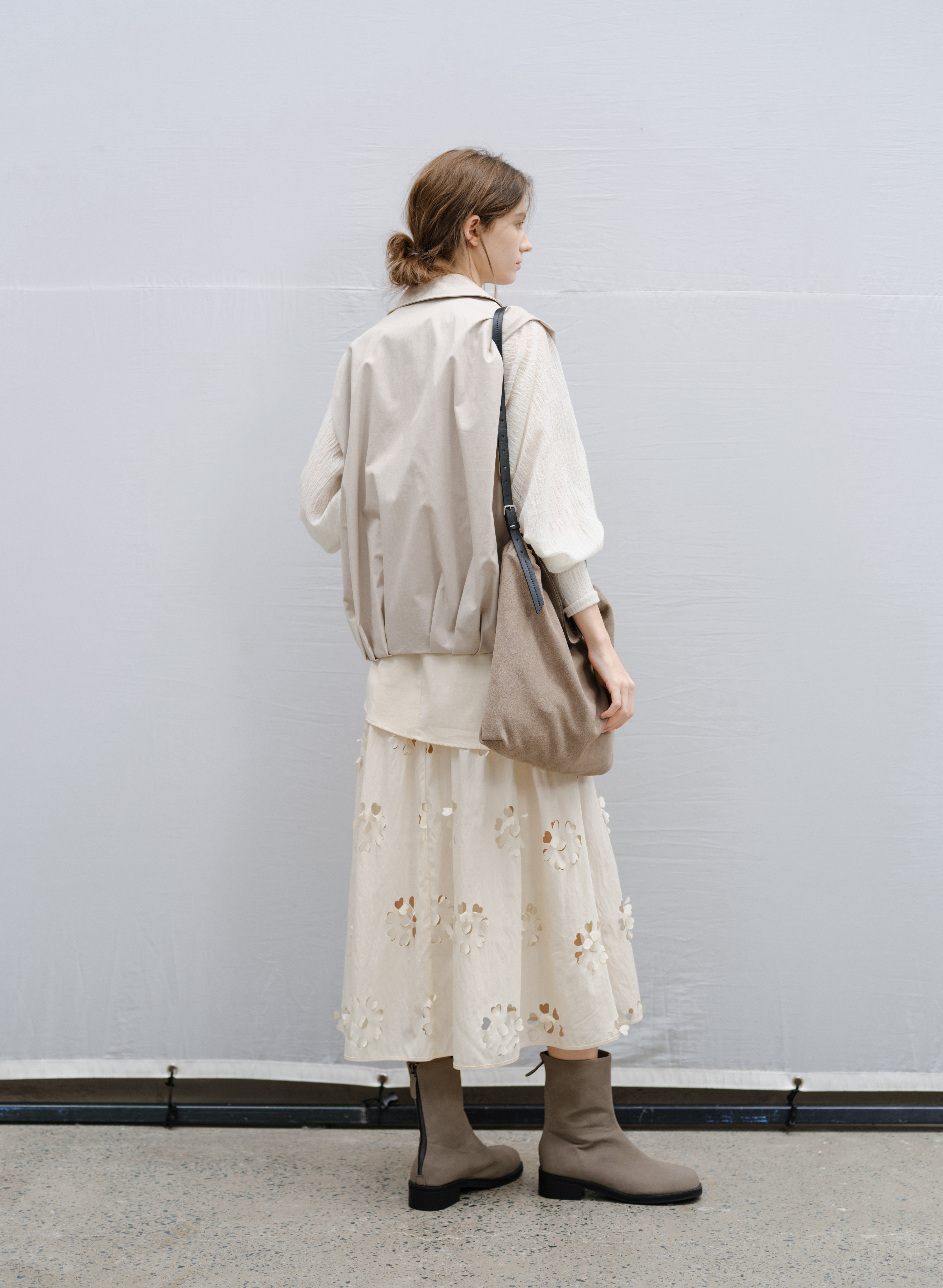 HEM TUCK VEST TRENCH