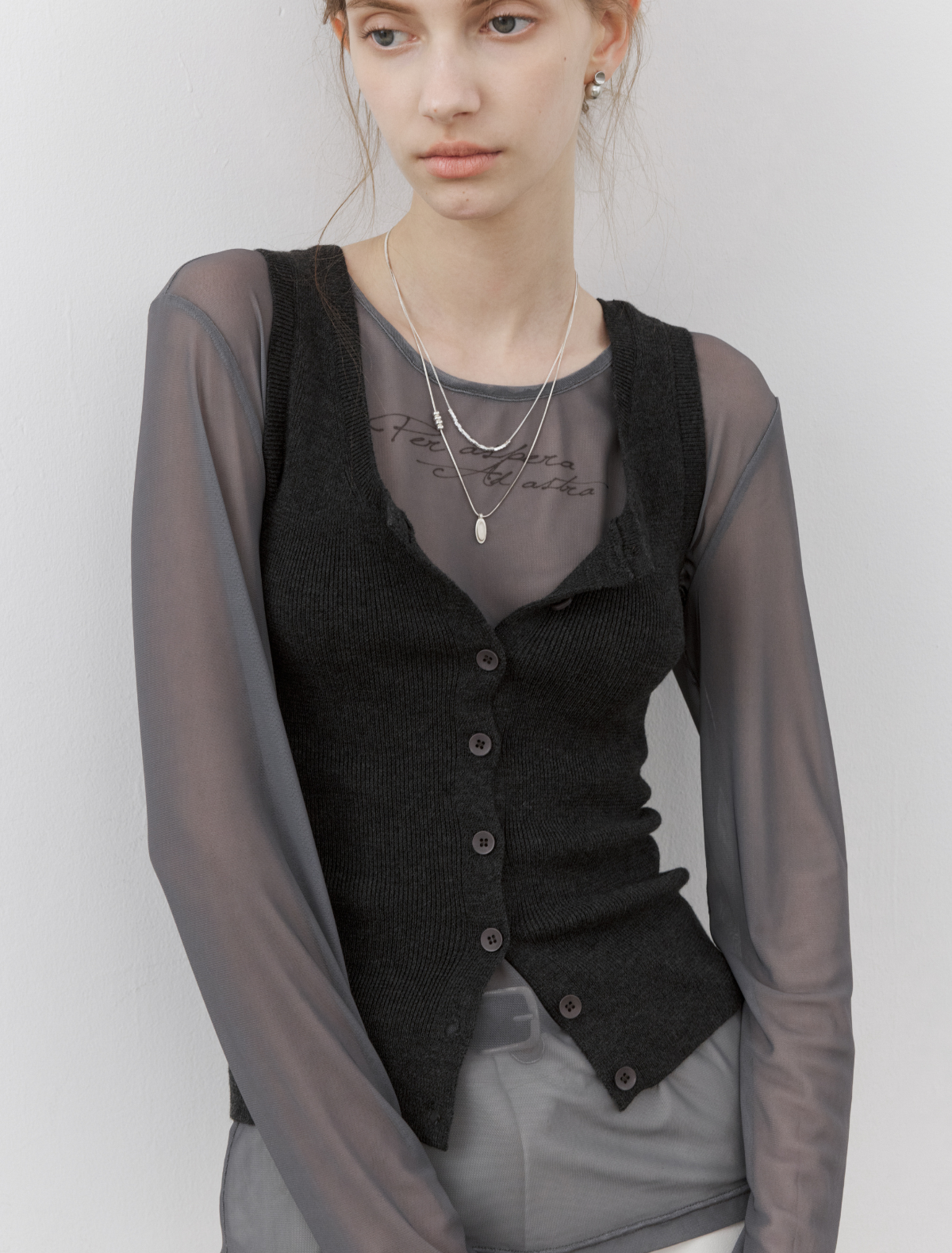 WAIST MARK DOWN SCARF SET
