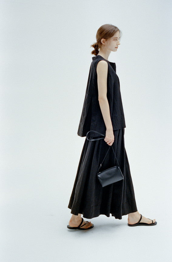 DRY CRINKLE SMOOTH BLOUSE / ドライクリンクルスムースブラウス