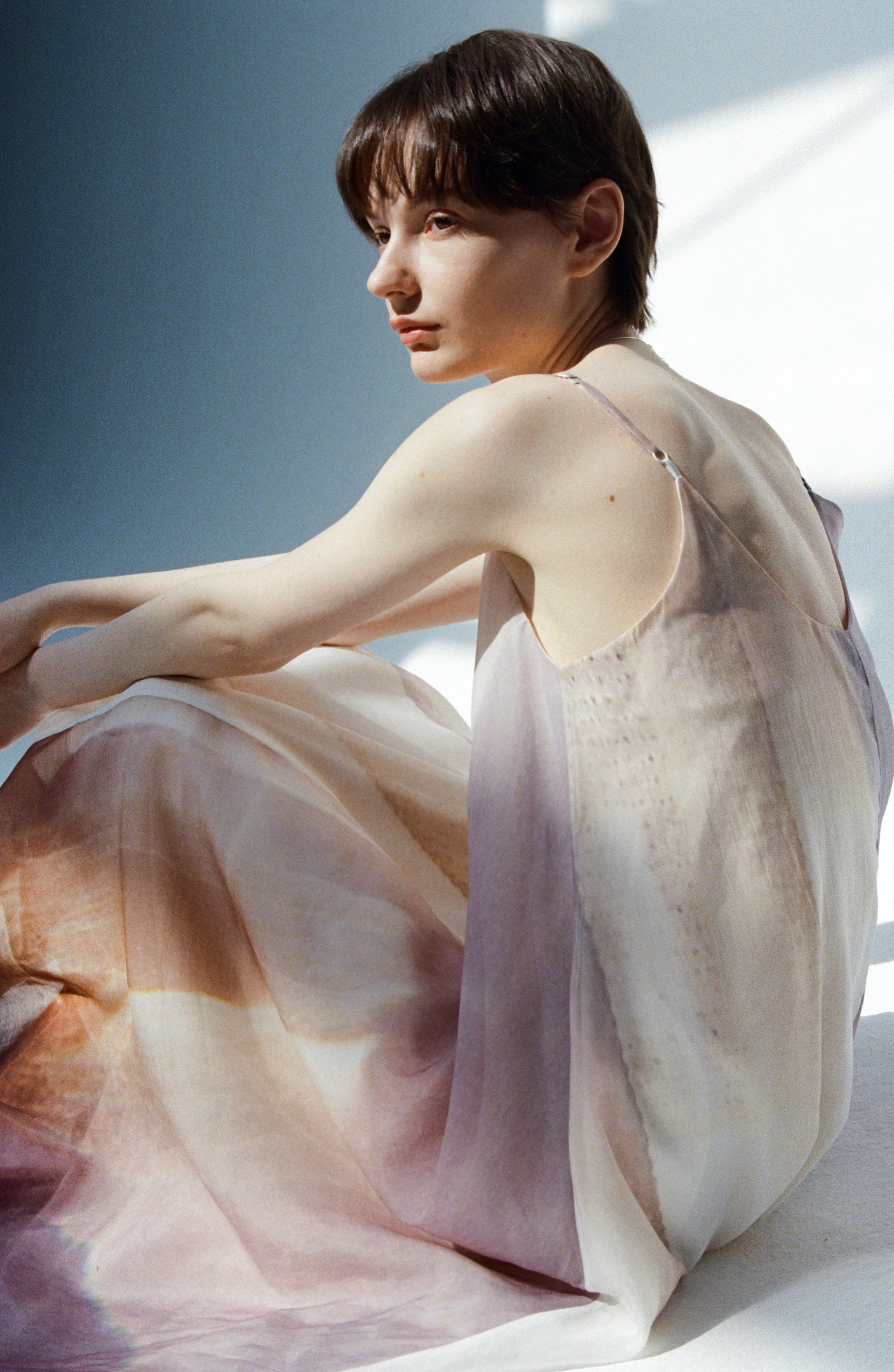 WATERCOLOR GRADATION DRESS / 水彩グラデーションワンピース