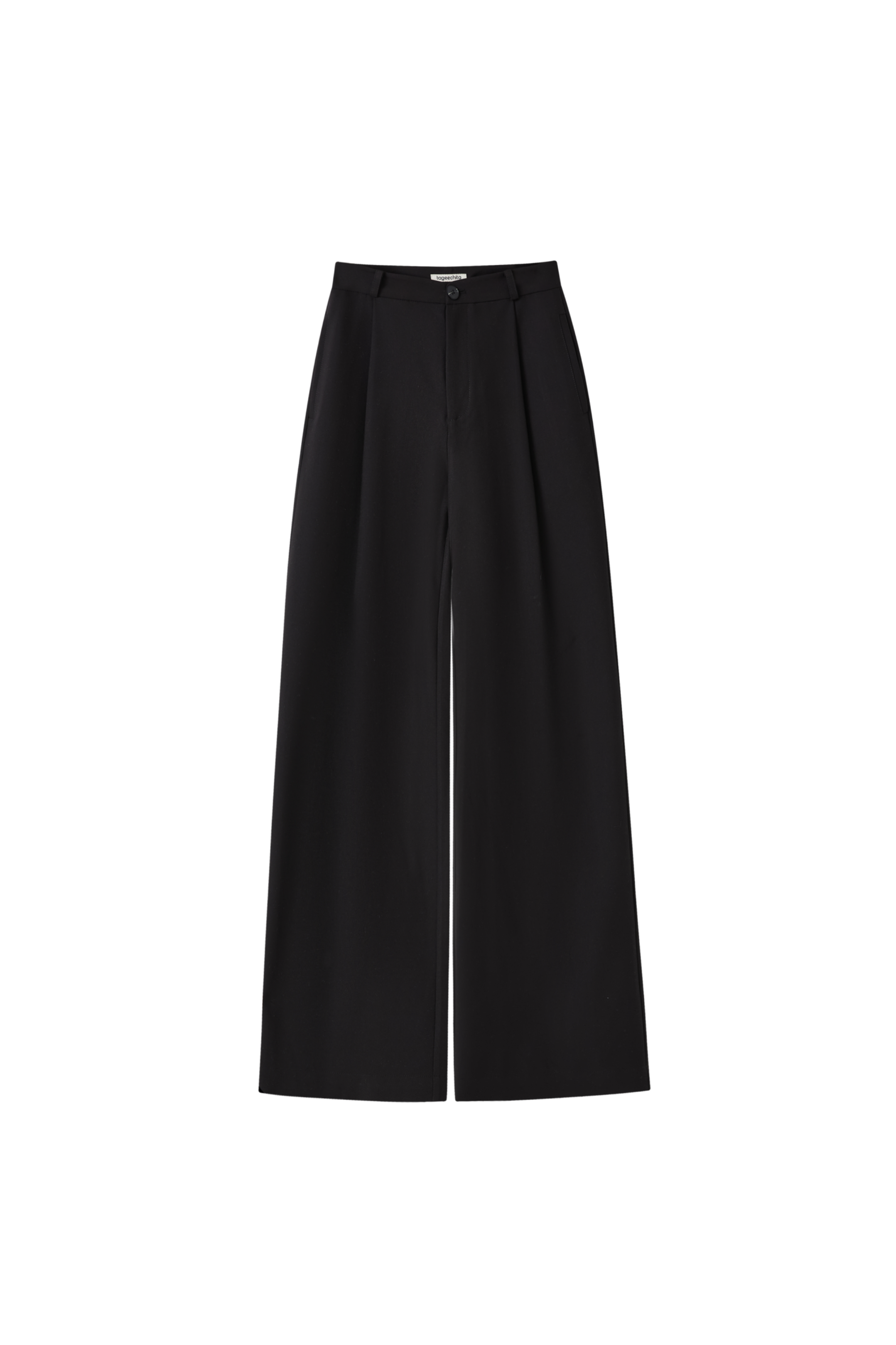 DRAPE STRAIGHT SLACKS