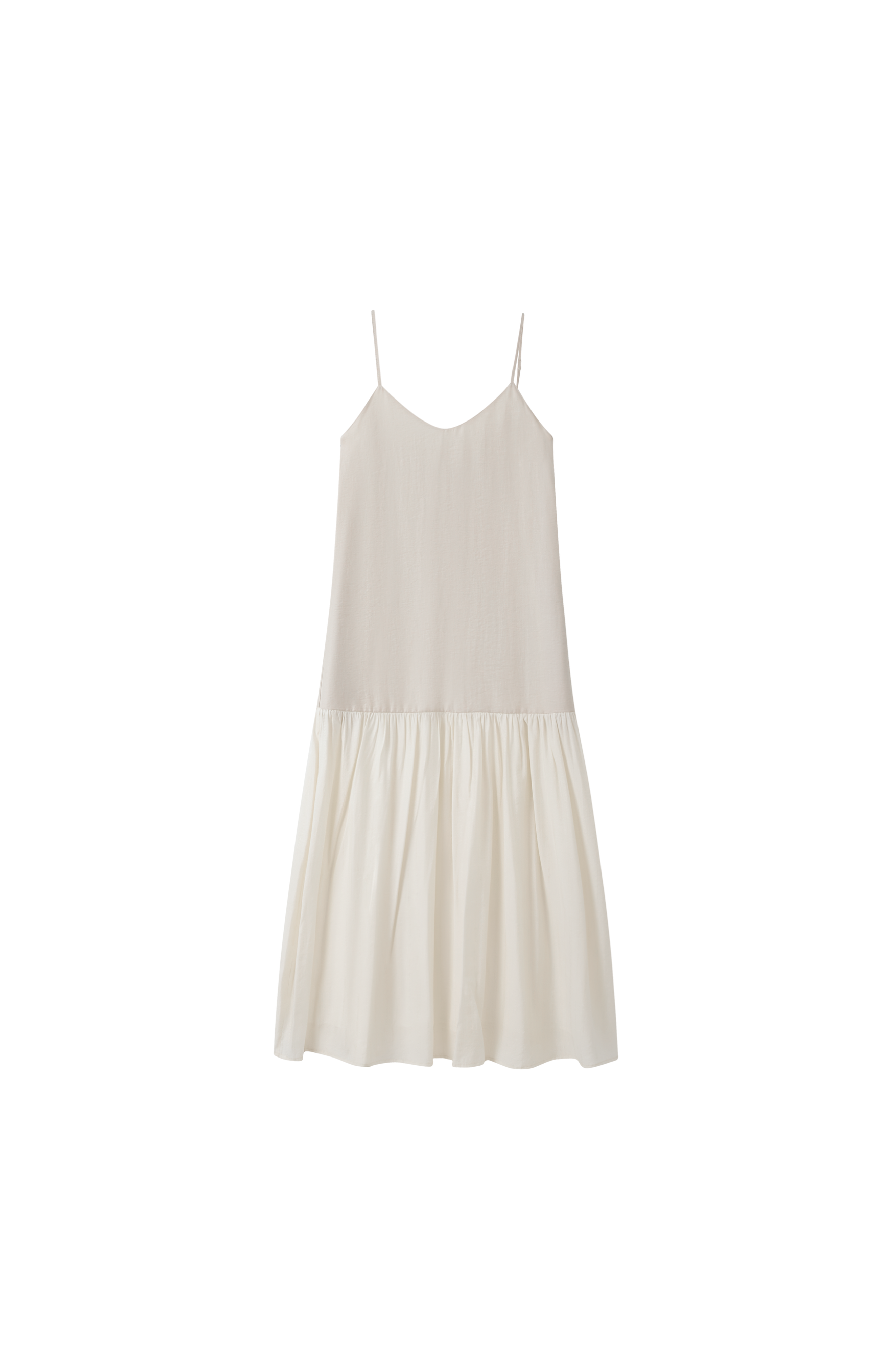FLOW TEXTURE DOCKING DRESS
