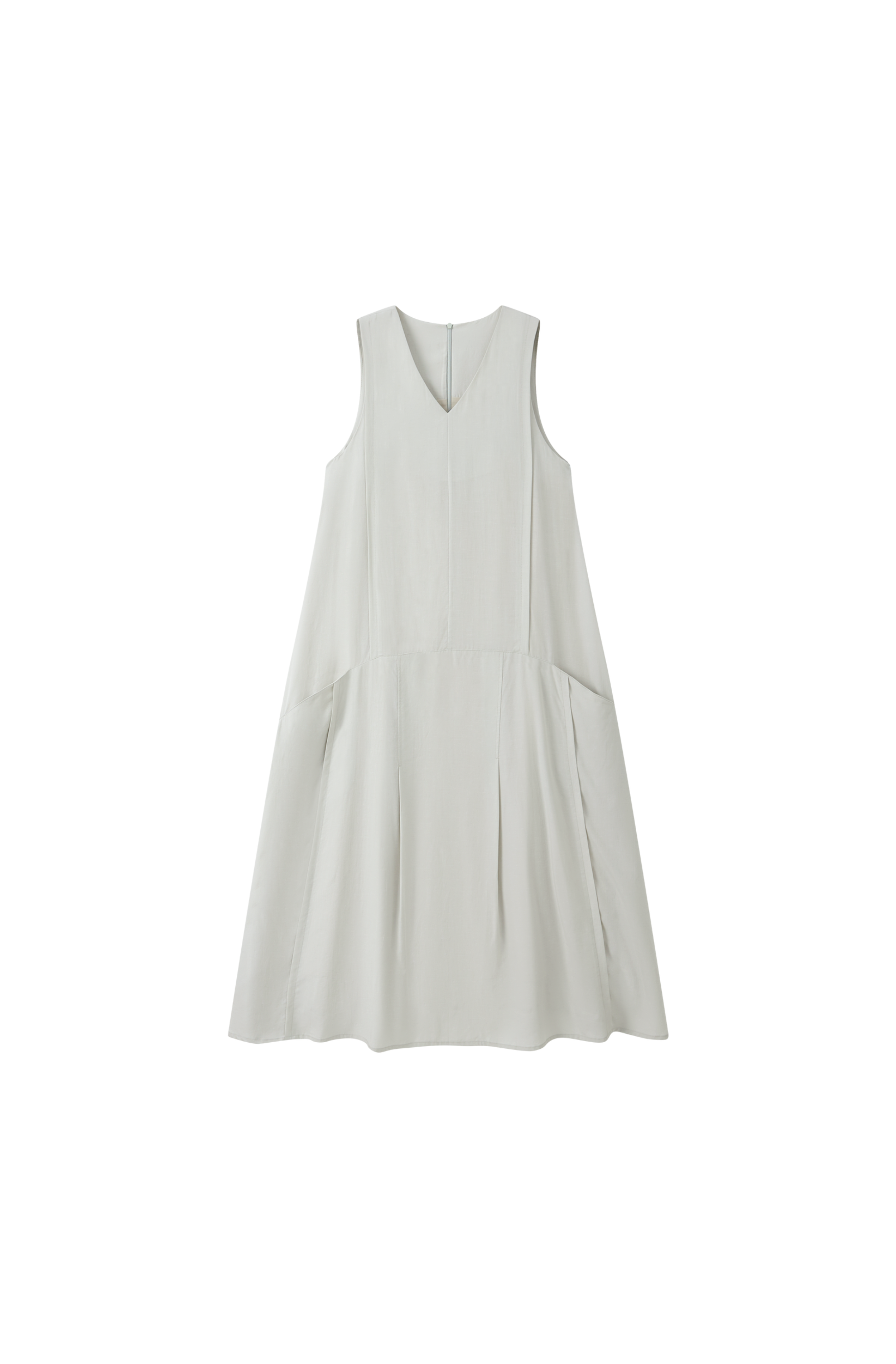 LIGHT TUCK MAXI DRESS / 라이트 터크 맥시 원피스