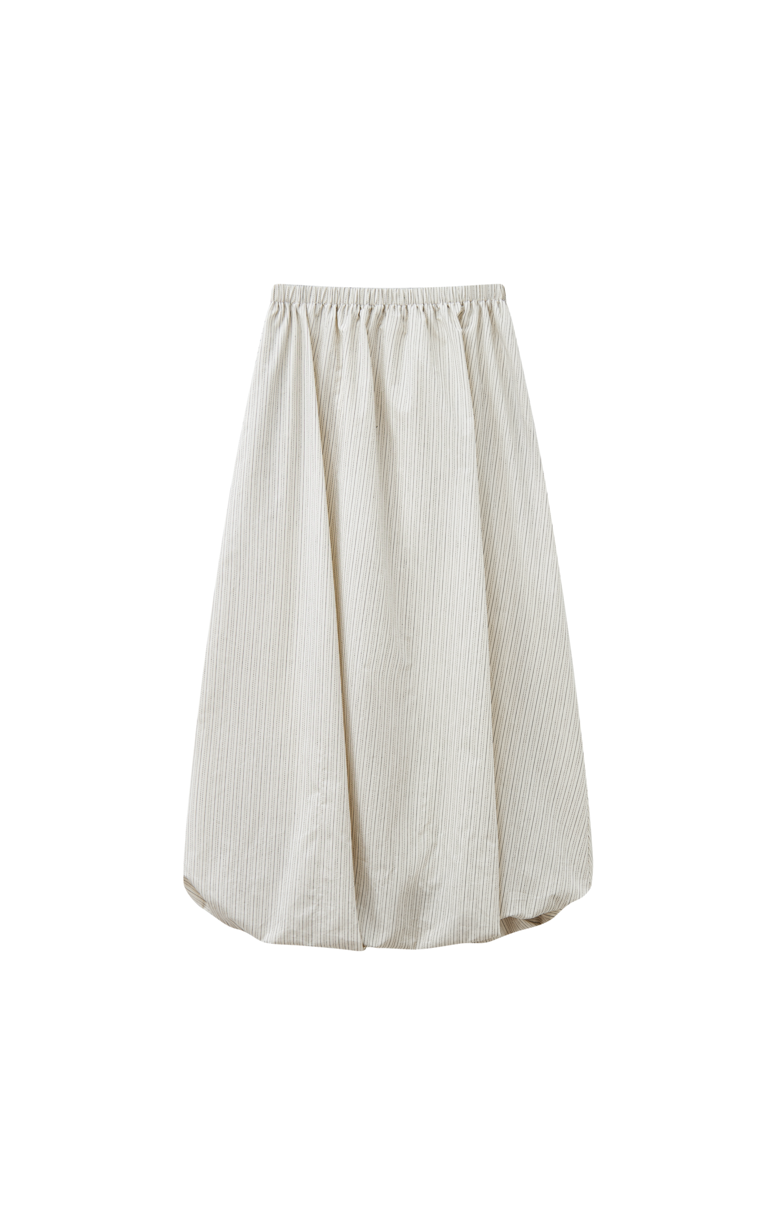 PINSTRIPE BALLOON SKIRT / ピンストライプバルーンスカート