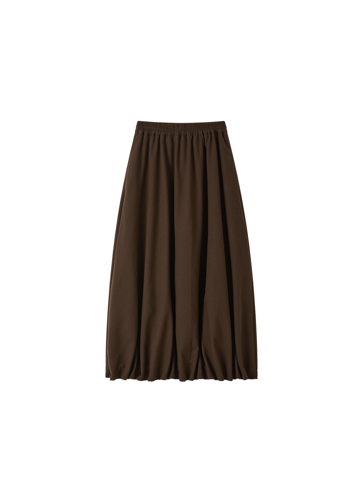 GATHER HEM DRAPE SKIRT